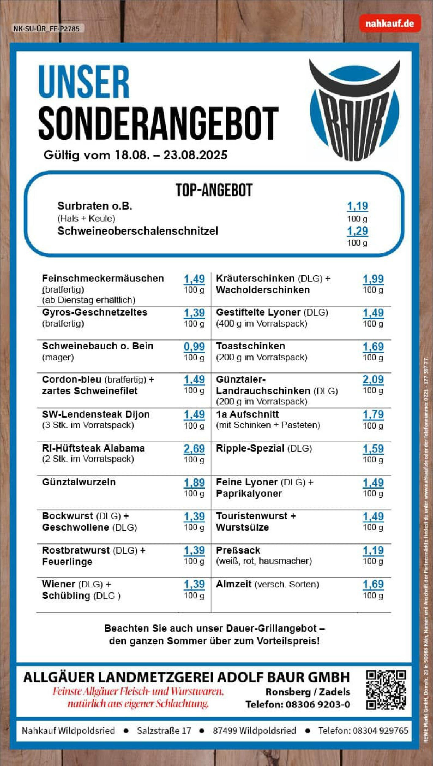 REWE Prospekt ab 17.08.2025 zum Blättern » Angebote | Seite: 8 | Produkte: Schnitzel, Schweinefilet, Gyros, Steak