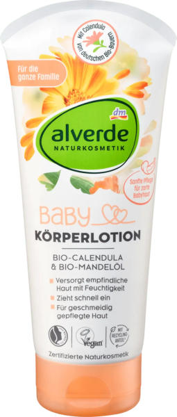 alverde BABY Baby Körperlotion