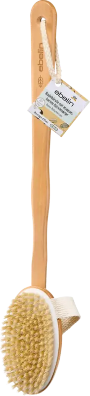 ebelin Badebürste mit abnehmbarem Bürstenkopf