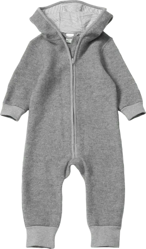 ALANA Overall aus Walk, grau, Gr. 86/92