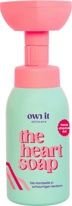 own it skincare Schaumhandseife the heart soap
