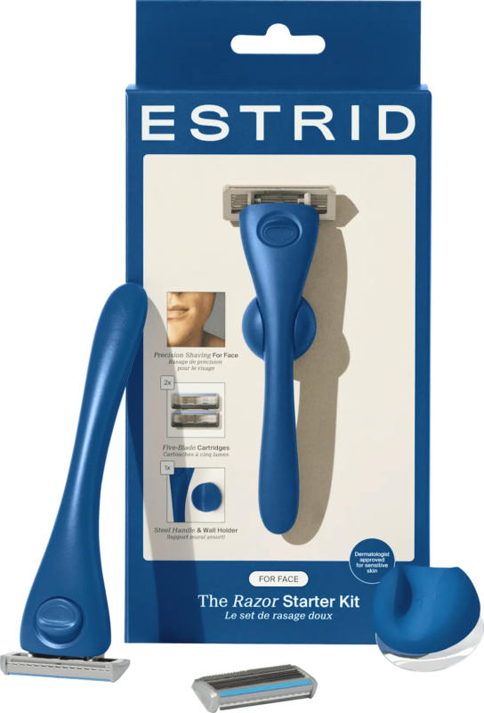 Estrid Rasierer men, lagoon Starterset