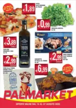 Palmarket Offerte valide dal 14 al 27 Agosto - al 27.08.2025