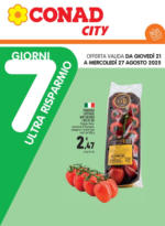 Conad City ULTRA RISPARMIO RILANCIO - al 27.08.2025