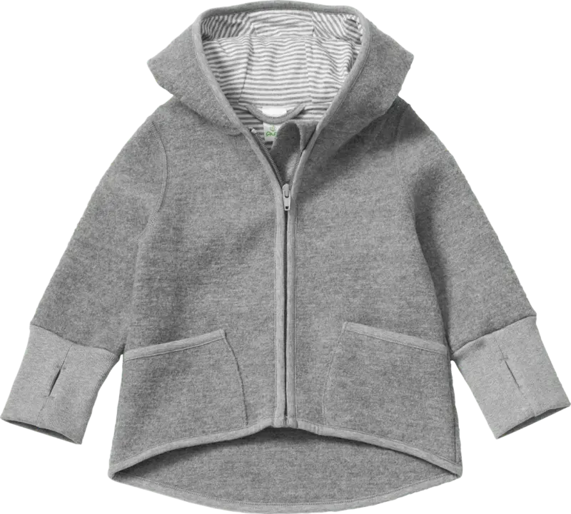 ALANA Jacke aus Walk, grau, Gr. 98/104