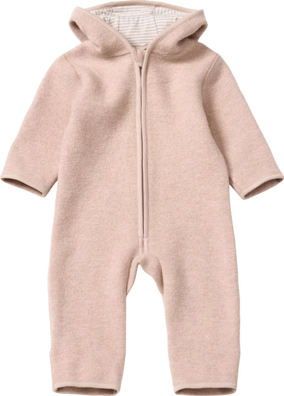 ALANA Overall aus Walk & mit Vario-Ärmeln, beige, Gr. 62/68