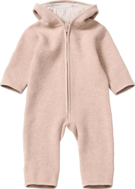 ALANA Overall aus Walk & mit Vario-Ärmeln, beige, Gr. 62/68