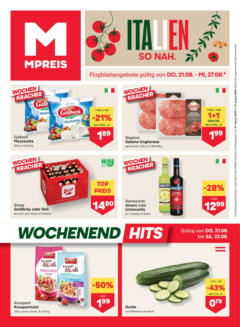 Vorschau der Angebote: MPREIS Saalbach gültig ab 21.08.2025