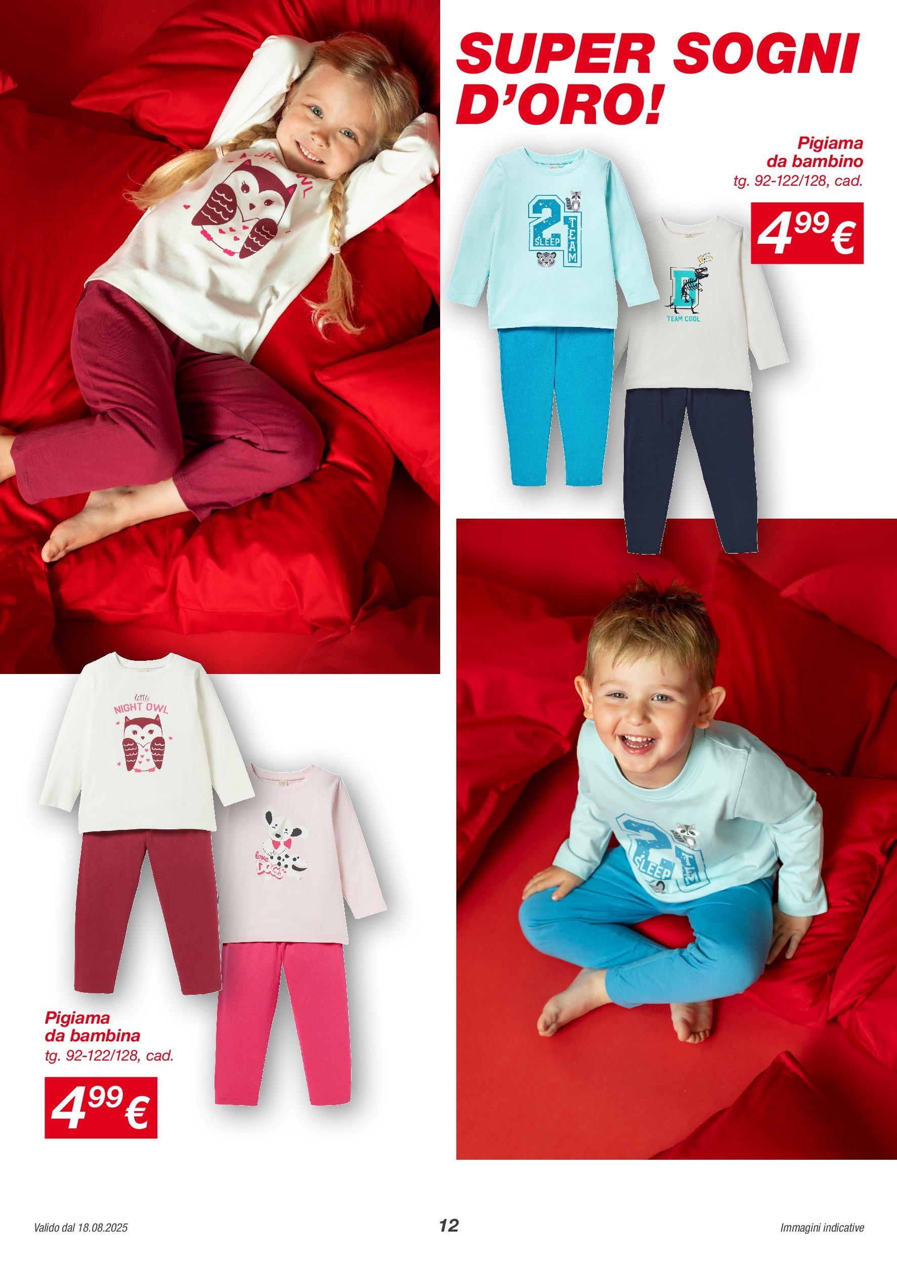 Nuovo Volantino KiK	 dal 17/08/2025 > offerte anteprima 🛍️ | Pagina: 12 | Prodotti: Pigiama
