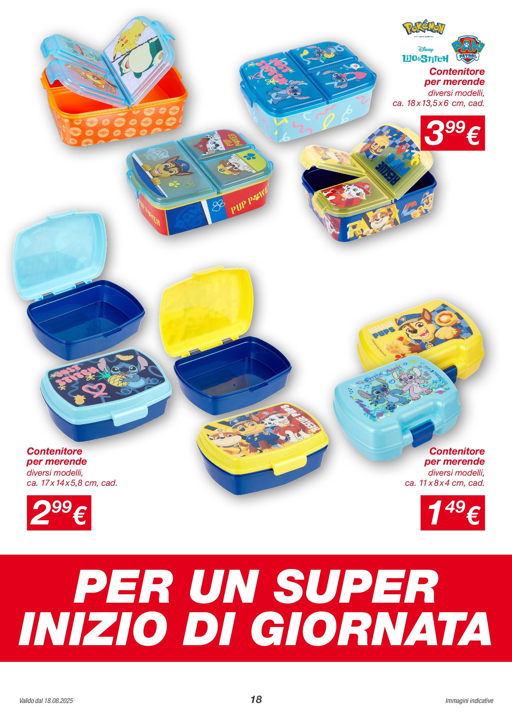 Nuovo Volantino KiK	 dal 17/08/2025 > offerte anteprima 🛍️ | Pagina: 18 | Prodotti: Contenitore