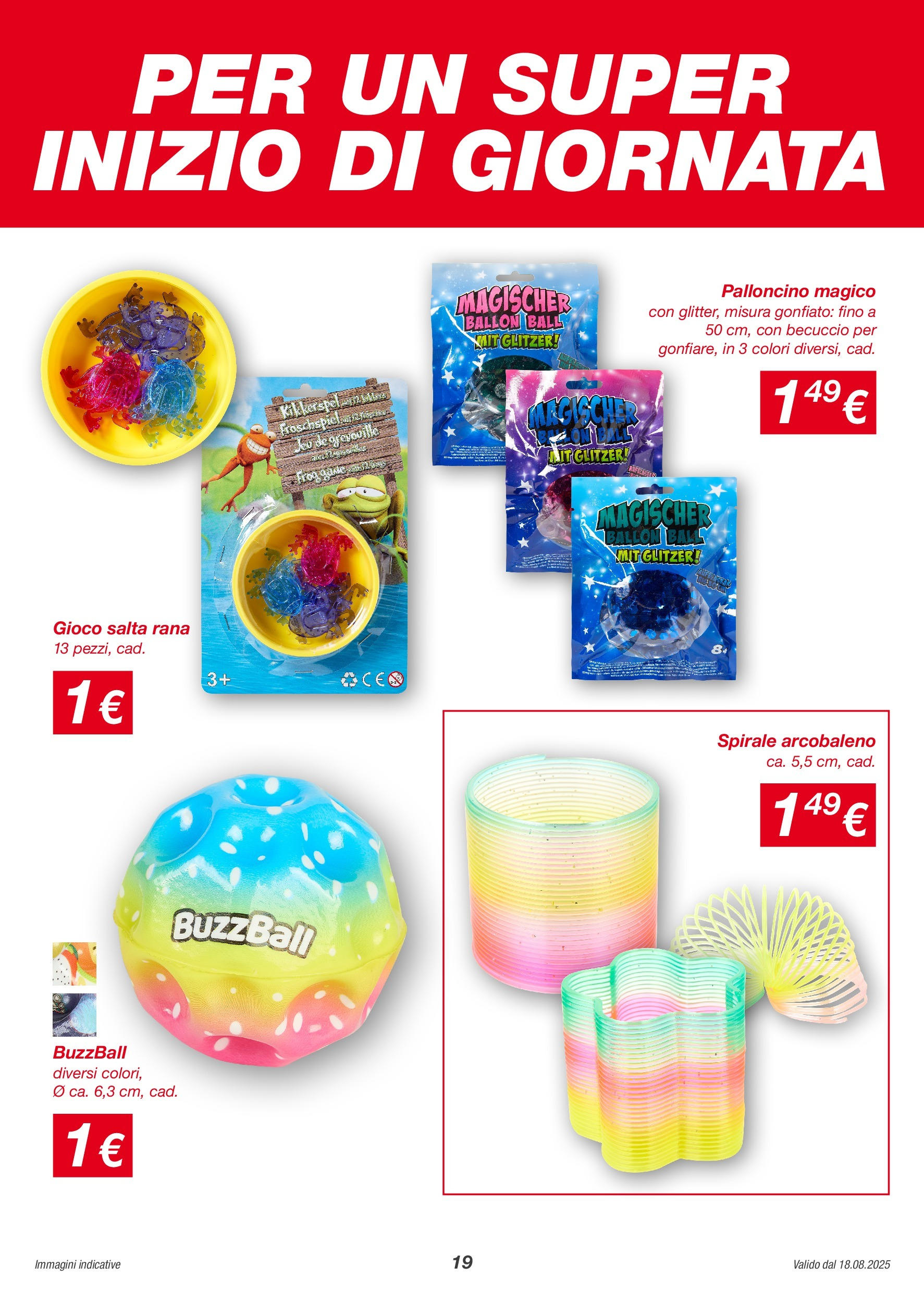 Nuovo Volantino KiK	 dal 17/08/2025 > offerte anteprima 🛍️ | Pagina: 19 | Prodotti: Gioco