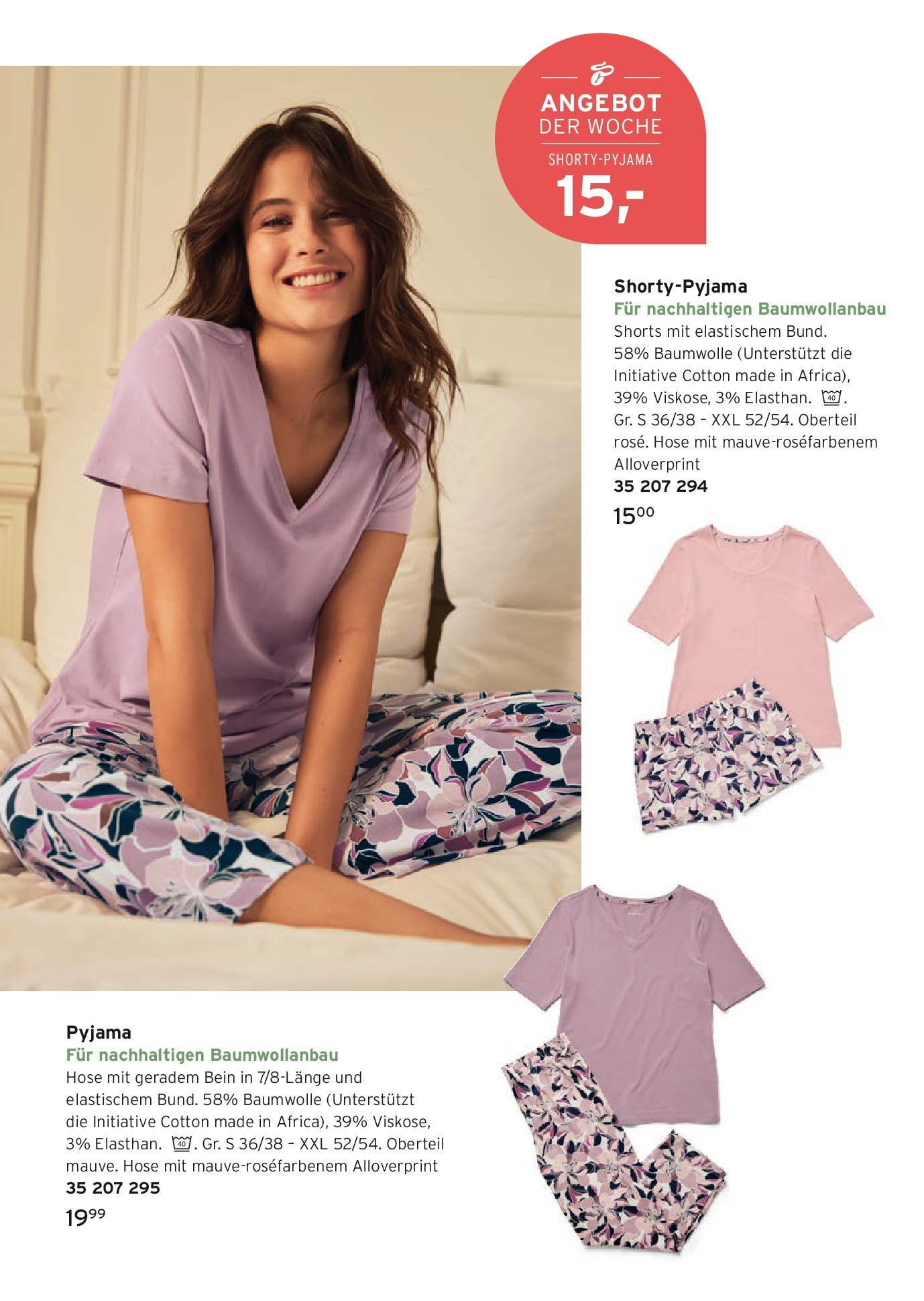 Tchibo - Tchibo: Body Magazin (ab 16.08.2025) zum Blättern | Seite: 16 | Produkte: Hose, Pyjama