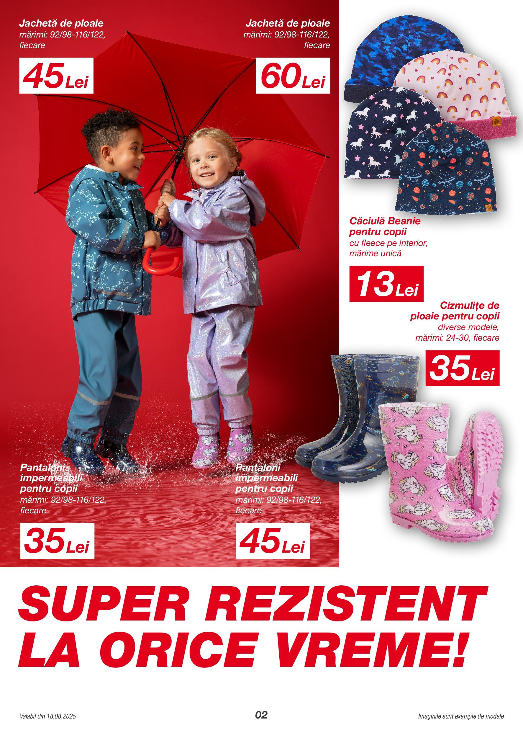 Kik catalog 18.08.2025 - Online magazin Romania | Pagină: 2 | Produse: Jachetă, Pantaloni