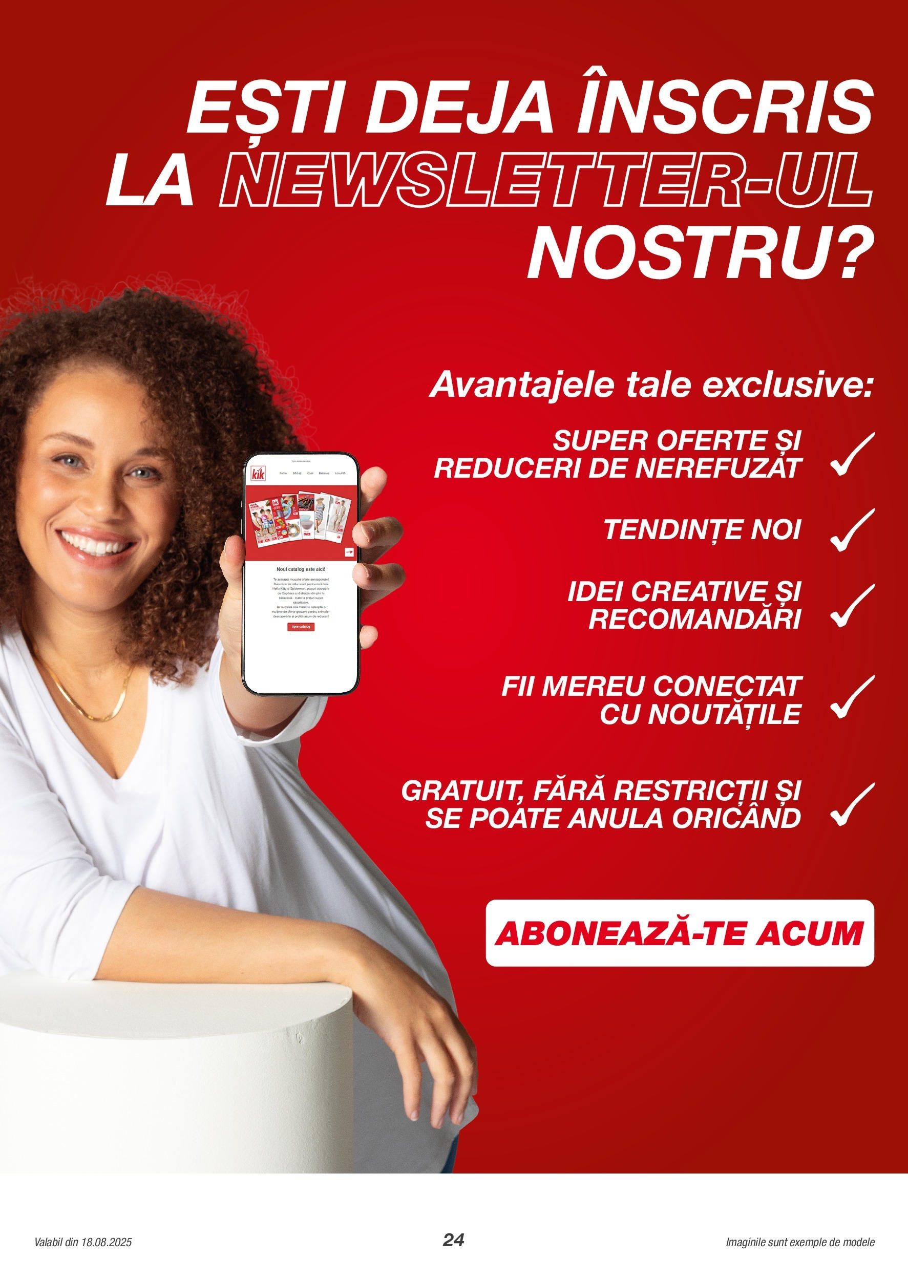Kik catalog 18.08.2025 - Online magazin Romania | Pagină: 24