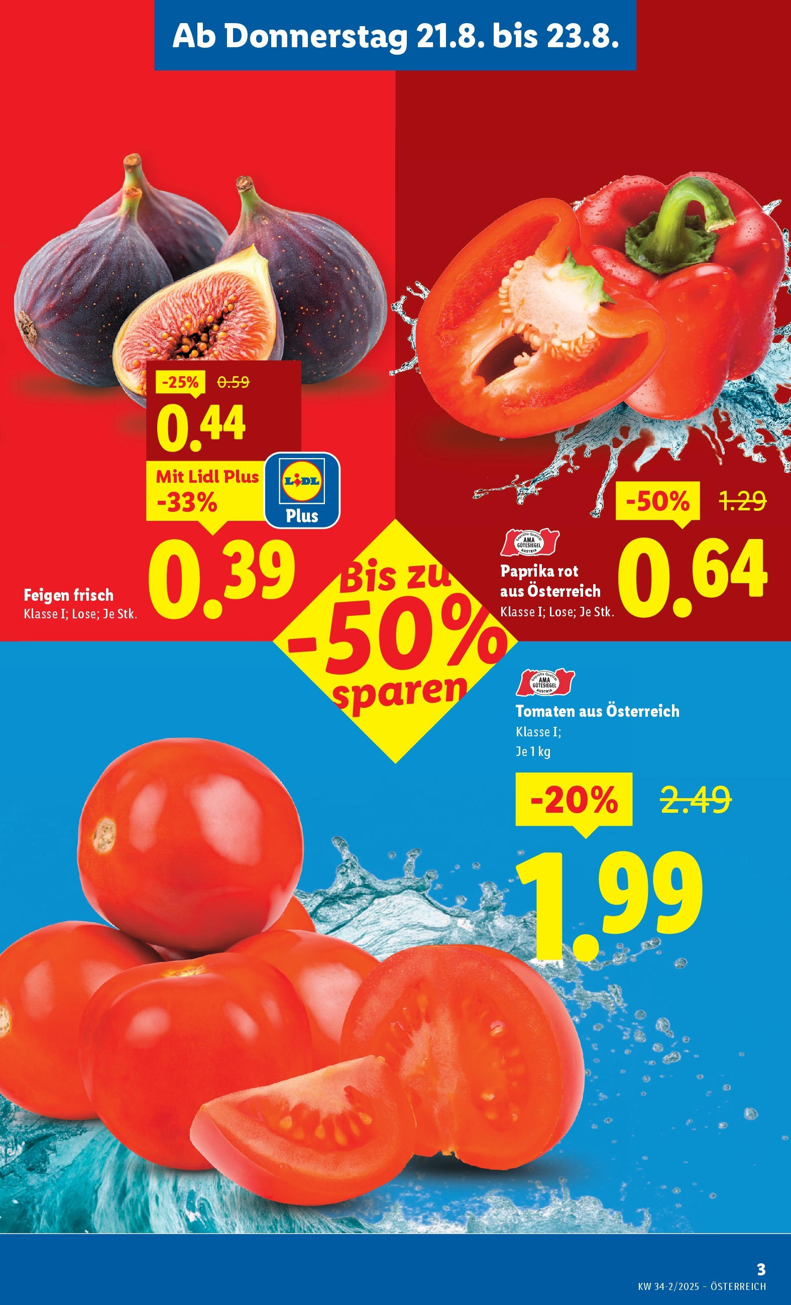 Lidl - Lidl: Flugblatt in deiner Nähe ab 20.08.2025 ✳️ Angebote ab donnerstag | Seite: 5 | Produkte: Tomaten Lidl - Lidl: Flugblatt in deiner Nähe ab 20.08.2025 - Angebote ab donnerstag | Seite: 5 | Produkte: Tomaten