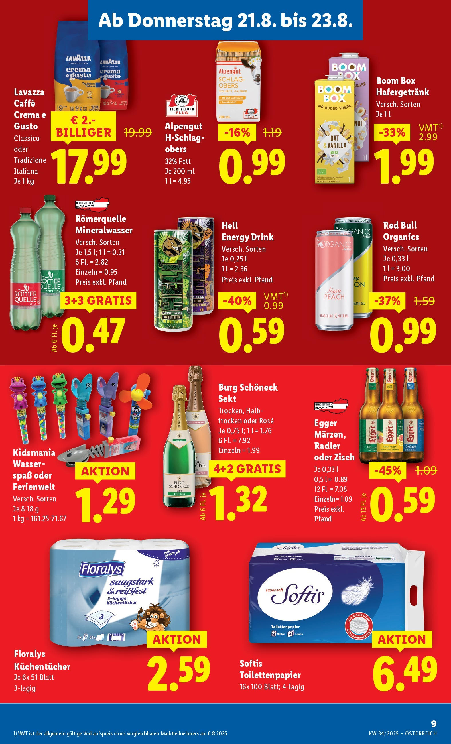 Lidl - Lidl: Flugblatt in deiner Nähe ab 20.08.2025 ✳️ Angebote ab donnerstag | Seite: 11 | Produkte: Wasser, Box Lidl - Lidl: Flugblatt in deiner Nähe ab 20.08.2025 - Angebote ab donnerstag | Seite: 11 | Produkte: Wasser, Box
