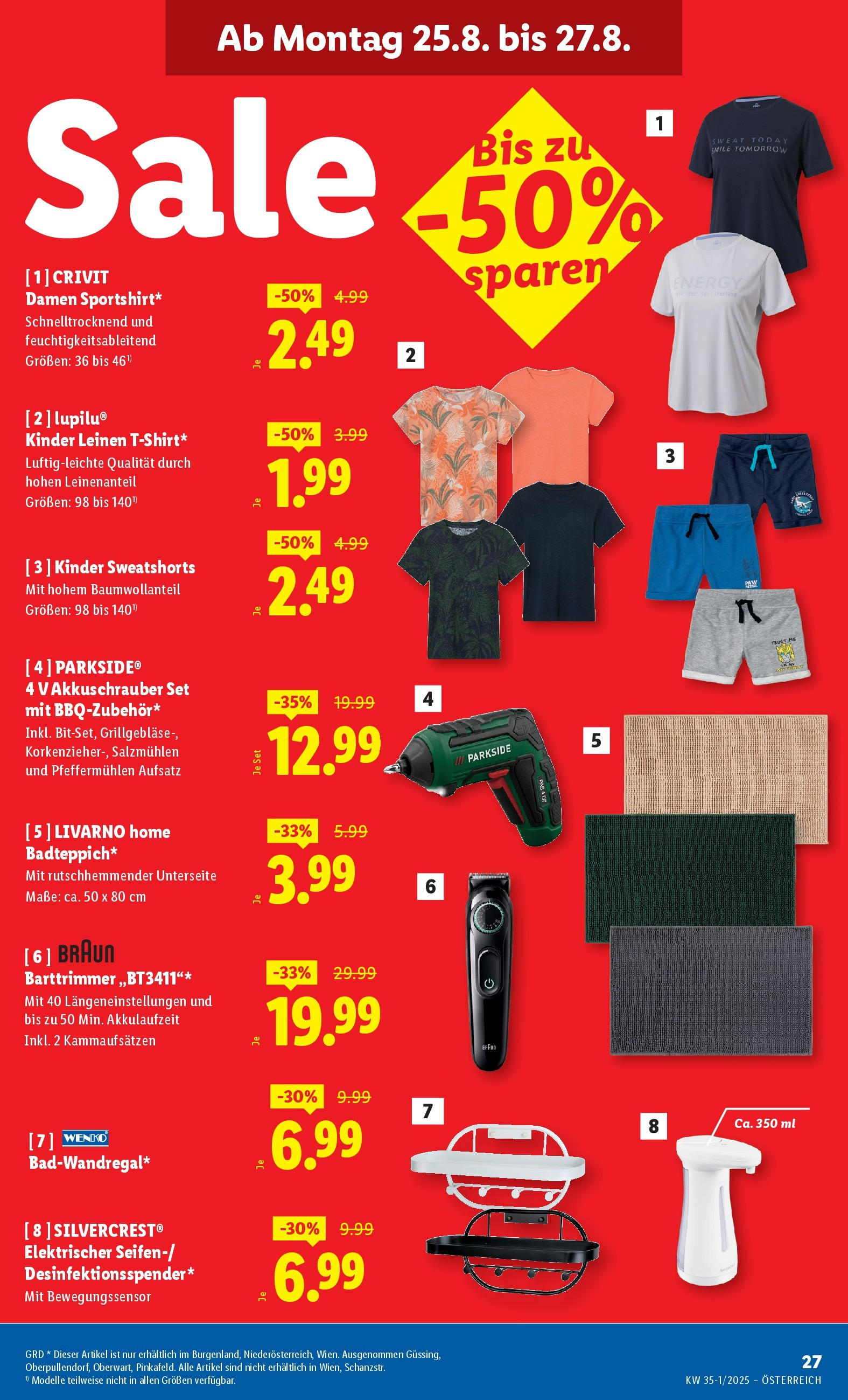 Lidl - Lidl: Flugblatt in deiner Nähe ab 20.08.2025 ✳️ Angebote ab donnerstag | Seite: 29 Lidl - Lidl: Flugblatt in deiner Nähe ab 20.08.2025 - Angebote ab donnerstag | Seite: 29