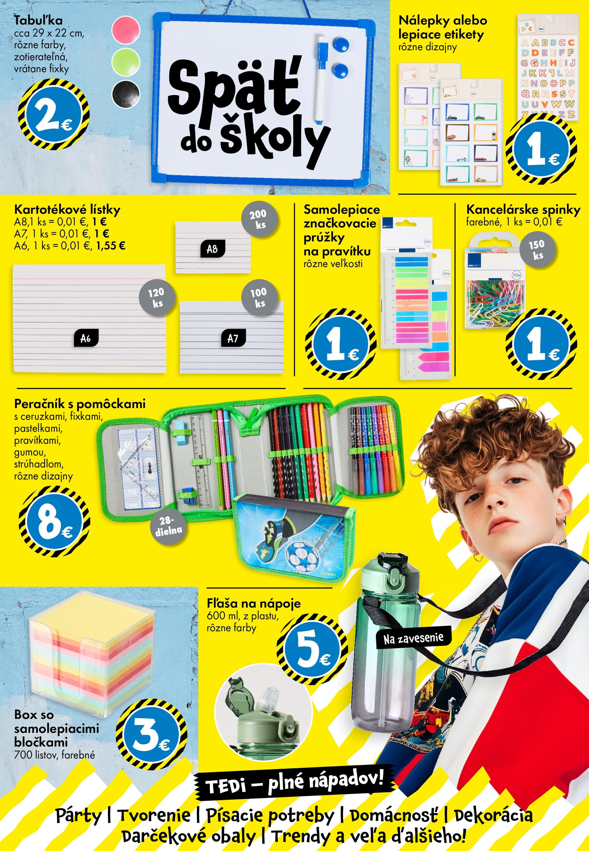 TEDi - TEDi - plné nápadov od 13.08.2025 → Aktuálna ponuka online | Strana: 15 | Produkty: Peračník, Fixky