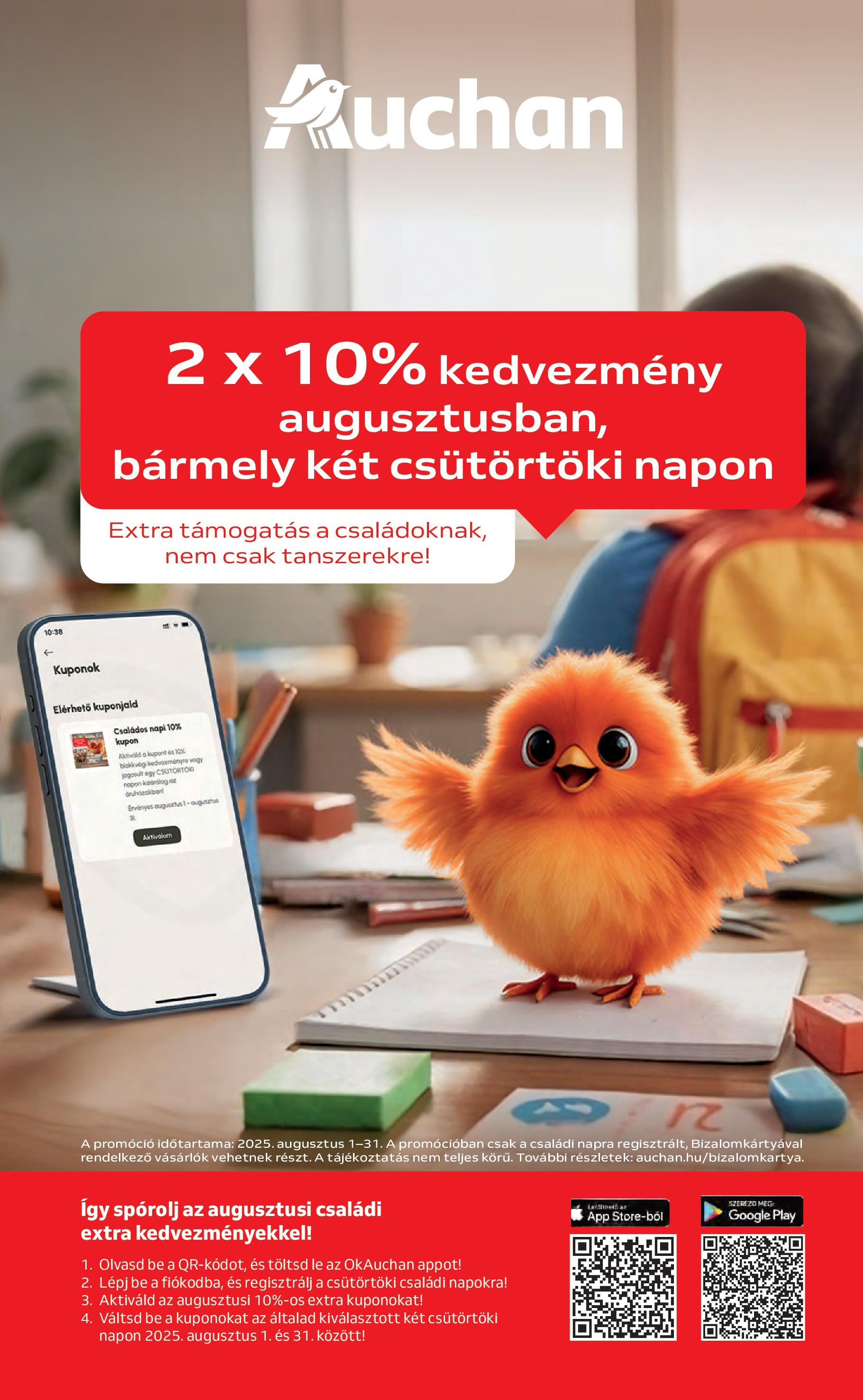 Auchan Akciós újság - 2025.08.14. -tól/töl > akció, lapozható szórólap 🛍️ | Oldal: 3