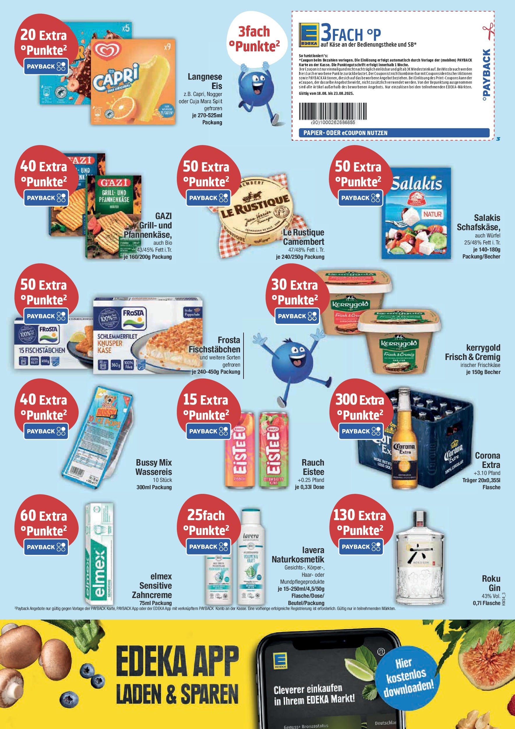 Edeka prospekt Bad Reichenhall (ab 17.08.2025) » Angebote Online | Seite: 3 | Produkte: Salakis, Gin, Eis, Schafskase Edeka prospekt Bad Reichenhall (ab 17.08.2025) » Angebote Online | Seite: 3 | Produkte: Salakis, Gin, Eis, Schafskase