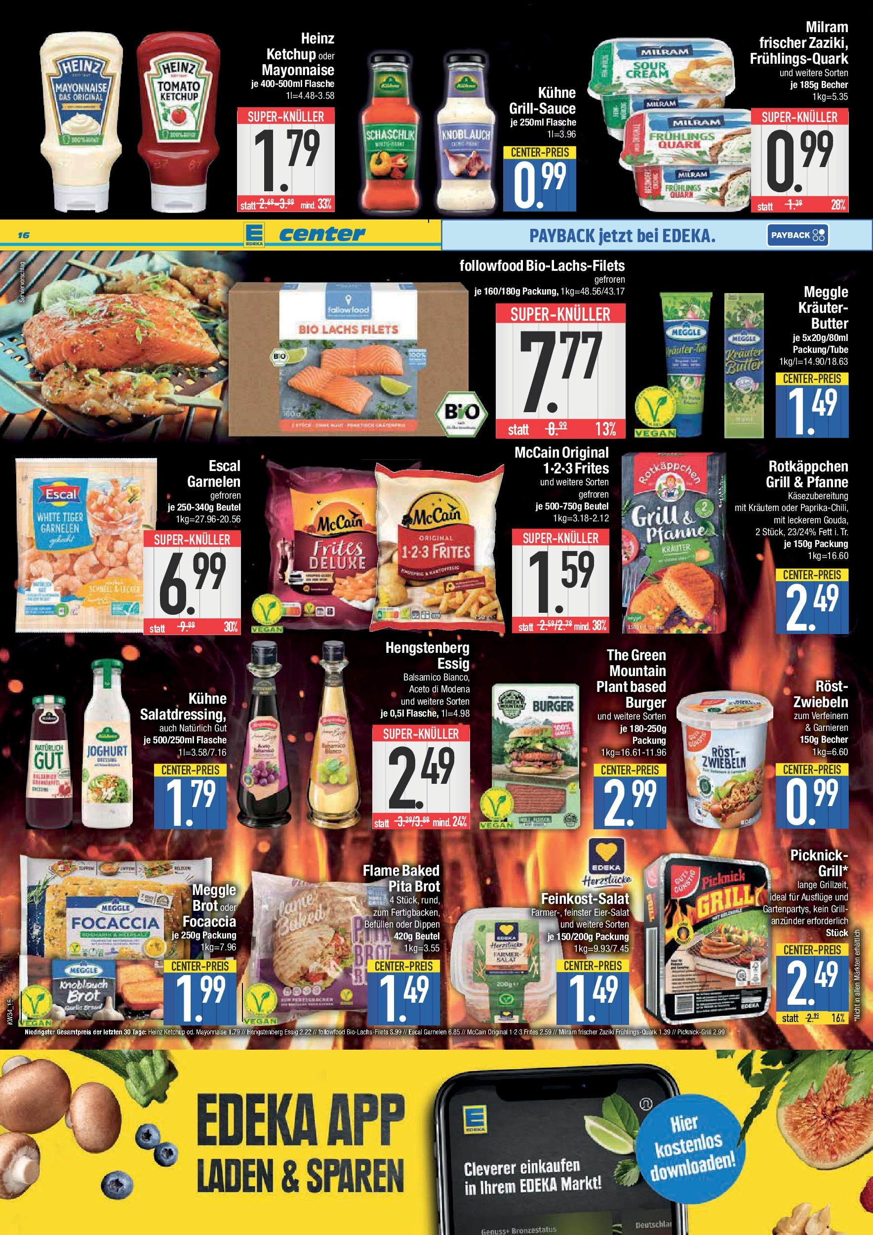 Edeka prospekt Bad Reichenhall (ab 17.08.2025) » Angebote Online | Seite: 16 | Produkte: Quark, Garnelen, Milram, Ketchup Edeka prospekt Bad Reichenhall (ab 17.08.2025) » Angebote Online | Seite: 16 | Produkte: Quark, Garnelen, Milram, Ketchup