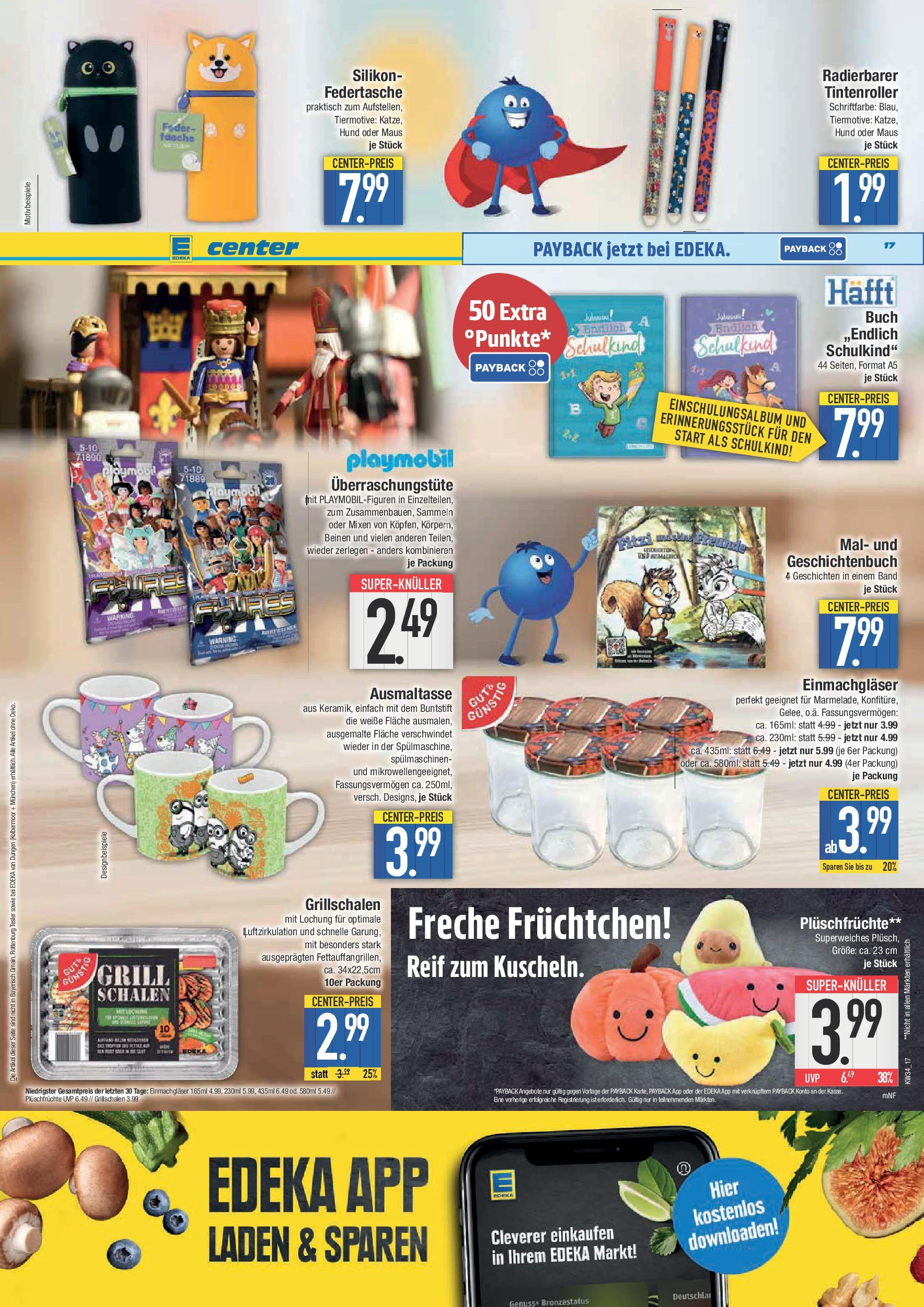 Edeka prospekt Bad Reichenhall (ab 17.08.2025) » Angebote Online | Seite: 17 | Produkte: Tasche, Grill, Maus Edeka prospekt Bad Reichenhall (ab 17.08.2025) » Angebote Online | Seite: 17 | Produkte: Tasche, Grill, Maus