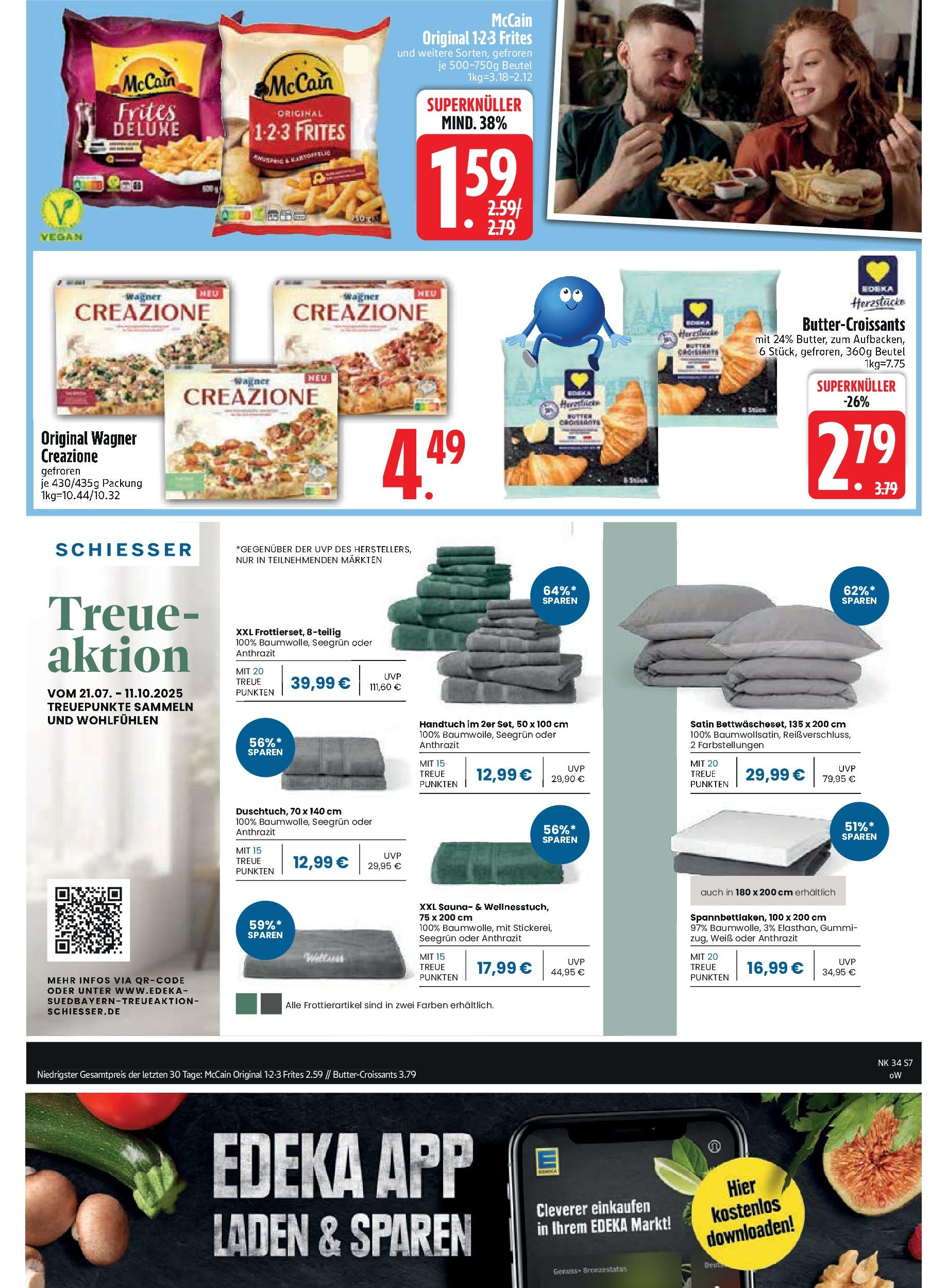 Edeka prospekt Altmannstein	 (ab 17.08.2025) » Angebote Online | Seite: 9 | Produkte: Butter, McCain, Pizza