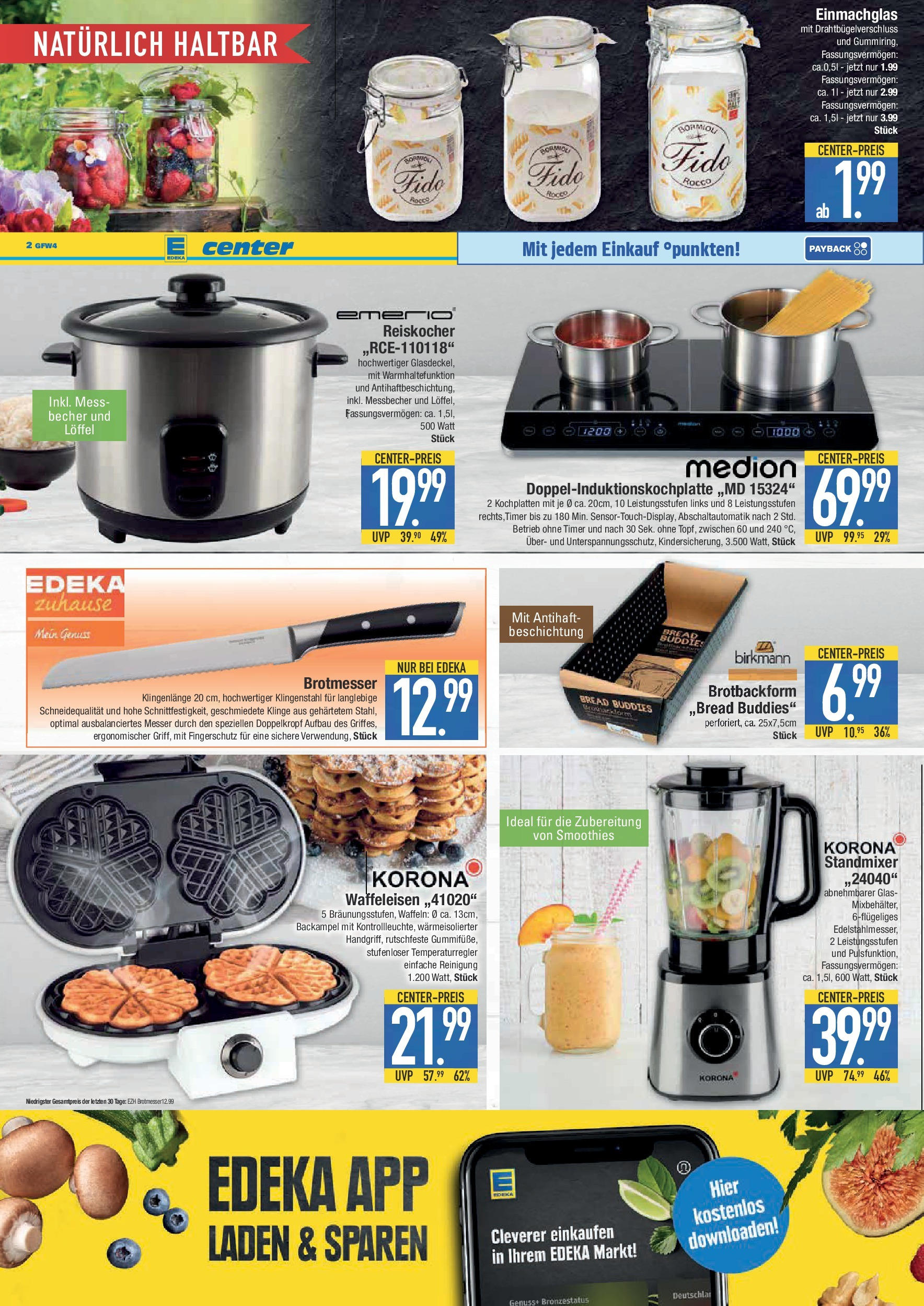 Edeka prospekt Weißenburg	 (ab 17.08.2025) » Angebote Online | Seite: 19 | Produkte: Waffeln, Waffeleisen
