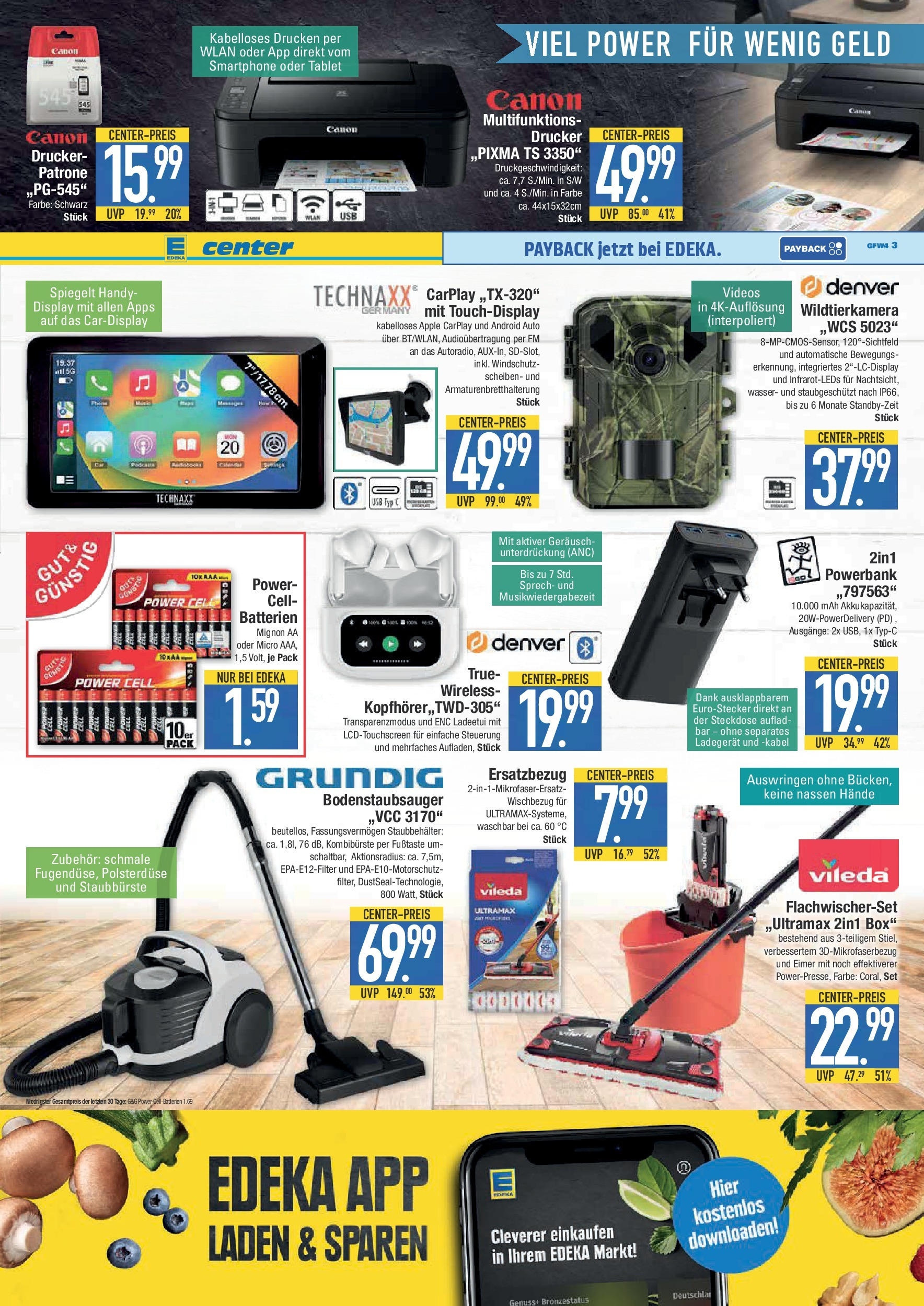 Edeka prospekt Weißenburg	 (ab 17.08.2025) » Angebote Online | Seite: 20 | Produkte: Box, Wasser, Tablet, Drucker