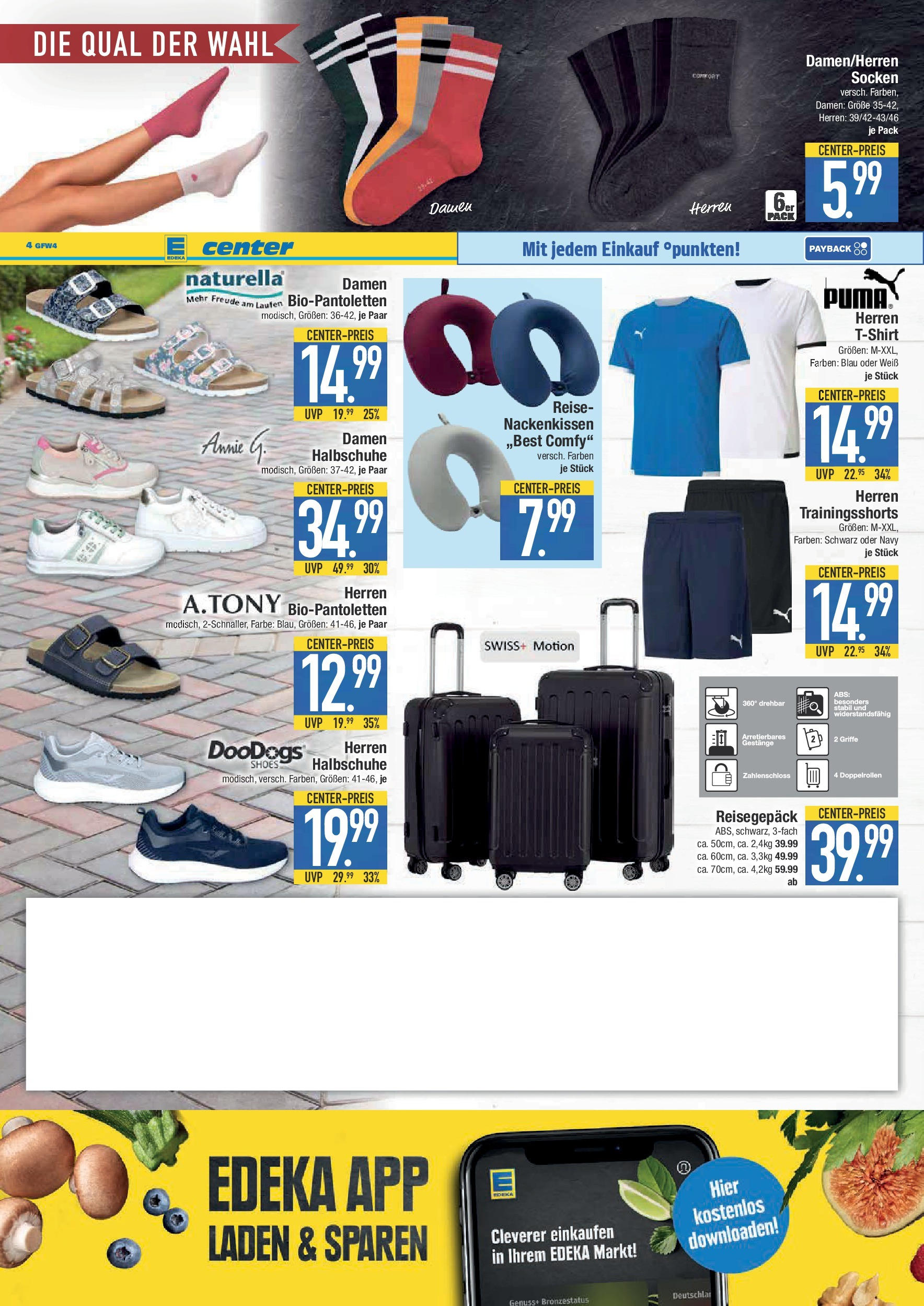 Edeka prospekt Weißenburg	 (ab 17.08.2025) » Angebote Online | Seite: 21 | Produkte: T-Shirt, Socken