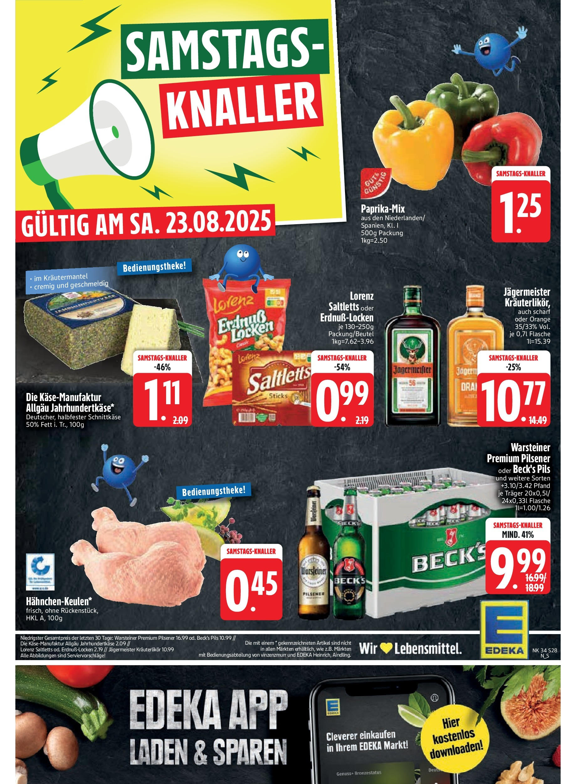 Edeka prospekt Altmannstein	 (ab 17.08.2025) » Angebote Online | Seite: 30 | Produkte: Pils, Jägermeister, Warsteiner