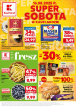 Kaufland Super Sobota ważne do 16.08 Kaufland – do 16.08.2025