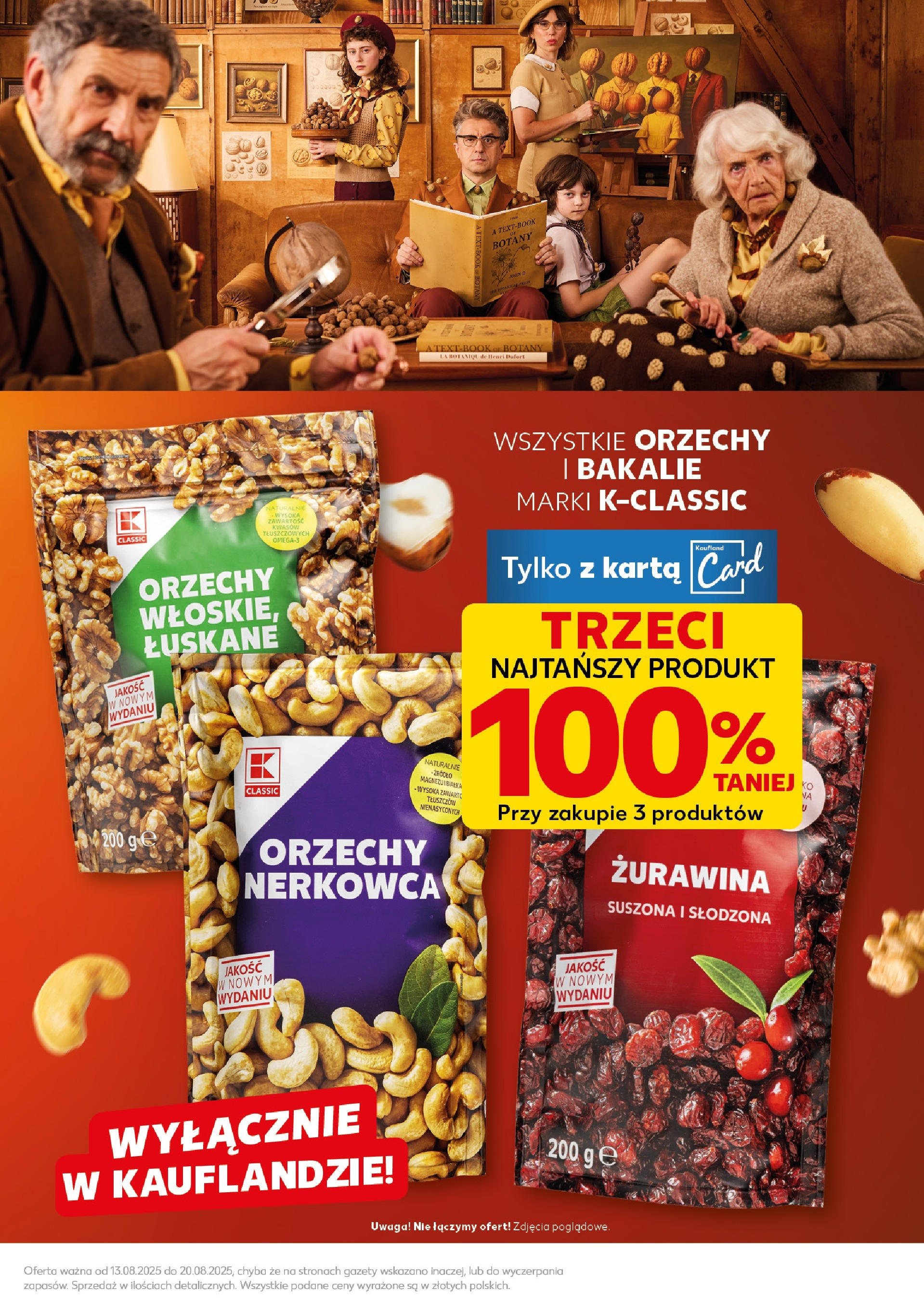 Kaufland gazetka - Super Sobota od 16.08.2025 - od jutra PDF | Strona: 11 | Produkty: Karta, Żurawina, Orzechy