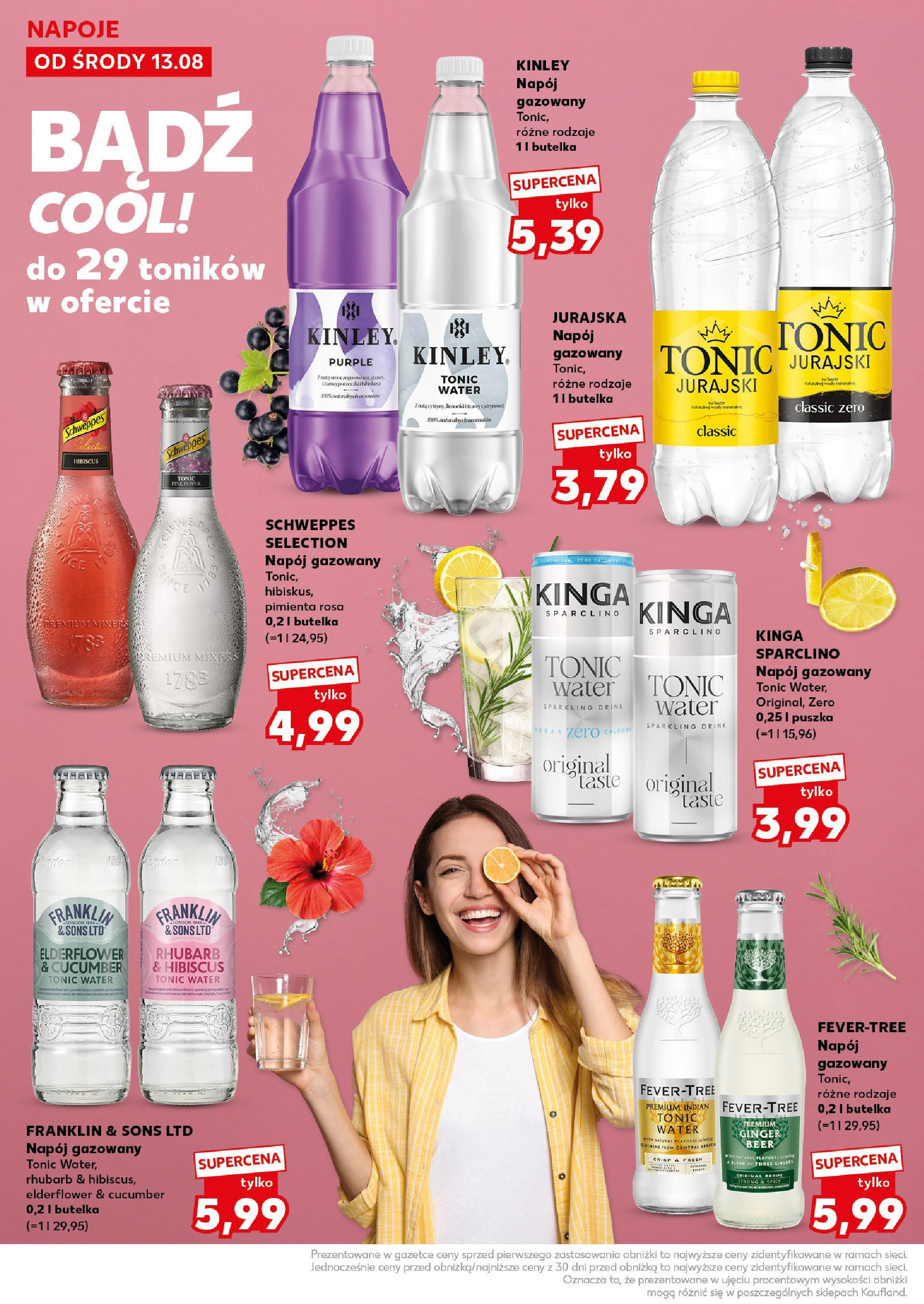 Kaufland gazetka - Super Sobota od 16.08.2025 - od jutra PDF | Strona: 20 | Produkty: Napoje