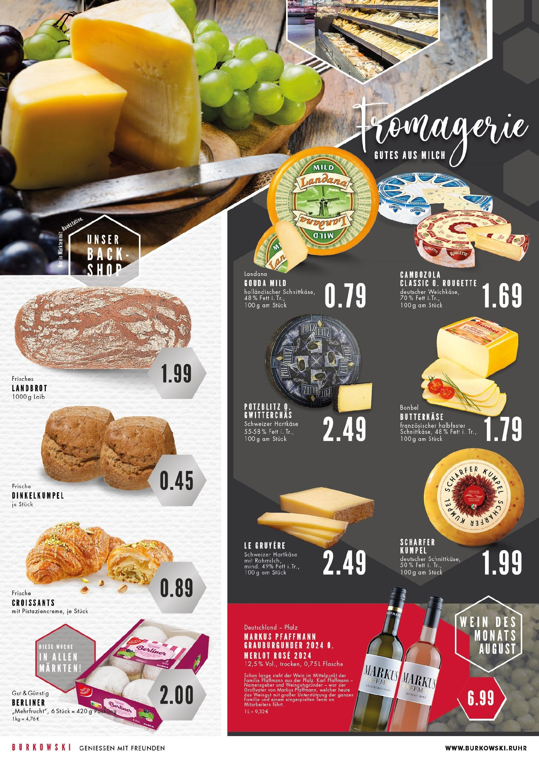 Edeka prospekt Essen (ab 18.08.2025) » Angebote Online | Seite: 2 | Produkte: Berliner, Merlot, Croissant, Wein Edeka prospekt Essen (ab 18.08.2025) » Angebote Online | Seite: 2 | Produkte: Berliner, Merlot, Croissant, Wein