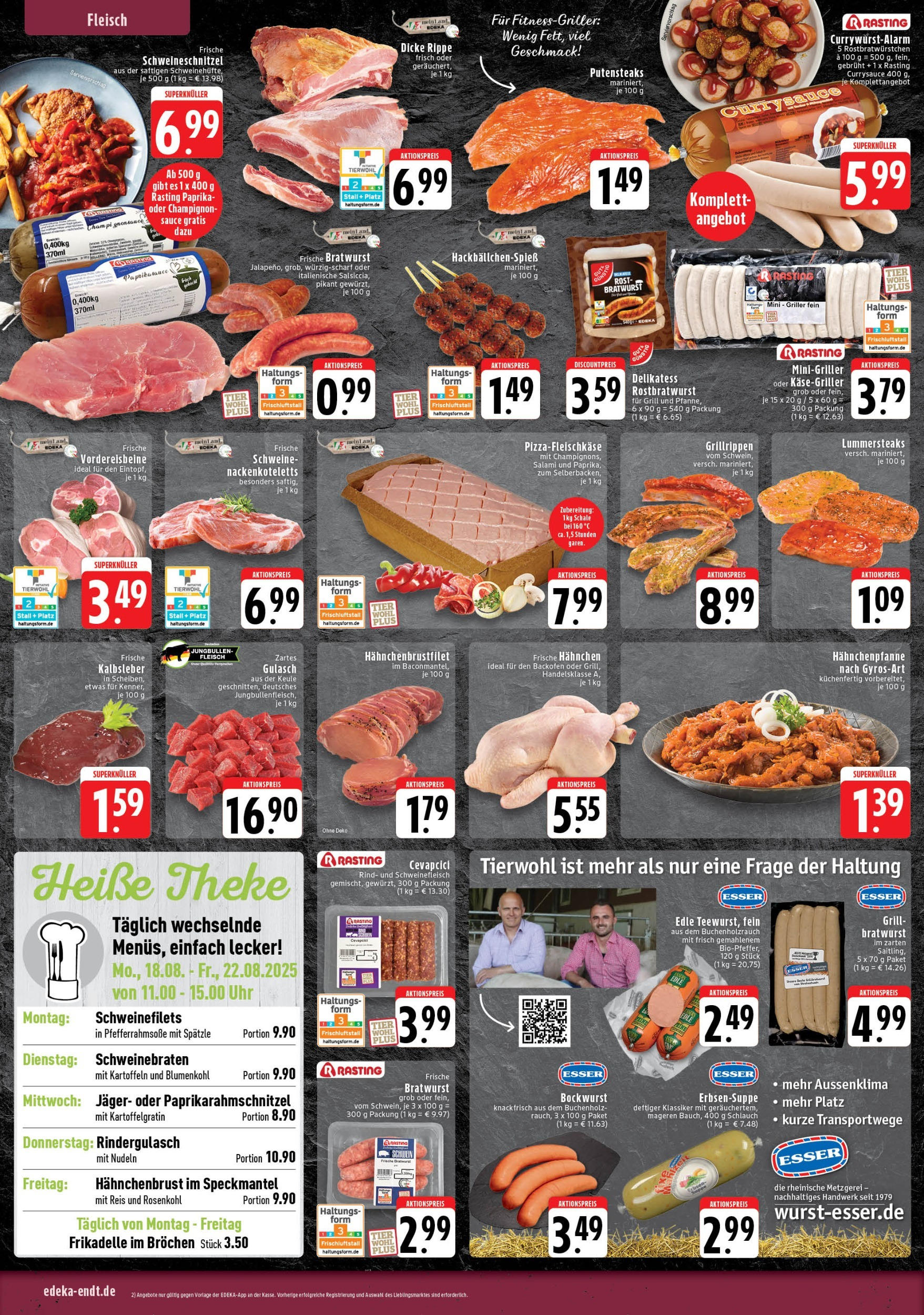 Edeka prospekt Mönchengladbach	 (ab 18.08.2025) » Angebote Online | Seite: 2 | Produkte: Cevapcici, Blumenkohl, Fleisch, Griller