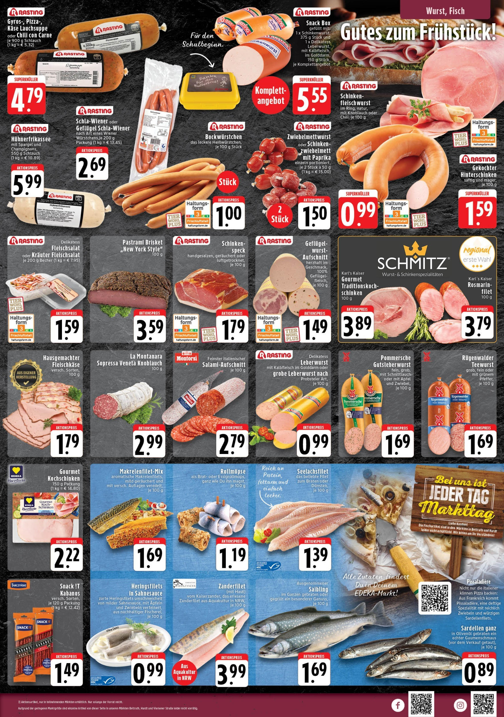 Edeka prospekt Mönchengladbach	 (ab 18.08.2025) » Angebote Online | Seite: 3 | Produkte: Käse, Chili, Schinken, Pizza