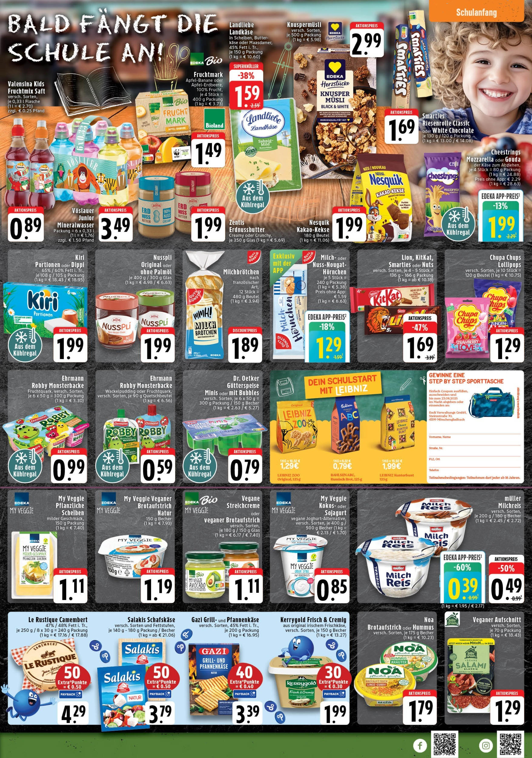 Edeka prospekt Mönchengladbach	 (ab 18.08.2025) » Angebote Online | Seite: 5 | Produkte: Milch, Butter, Avocado, Salami