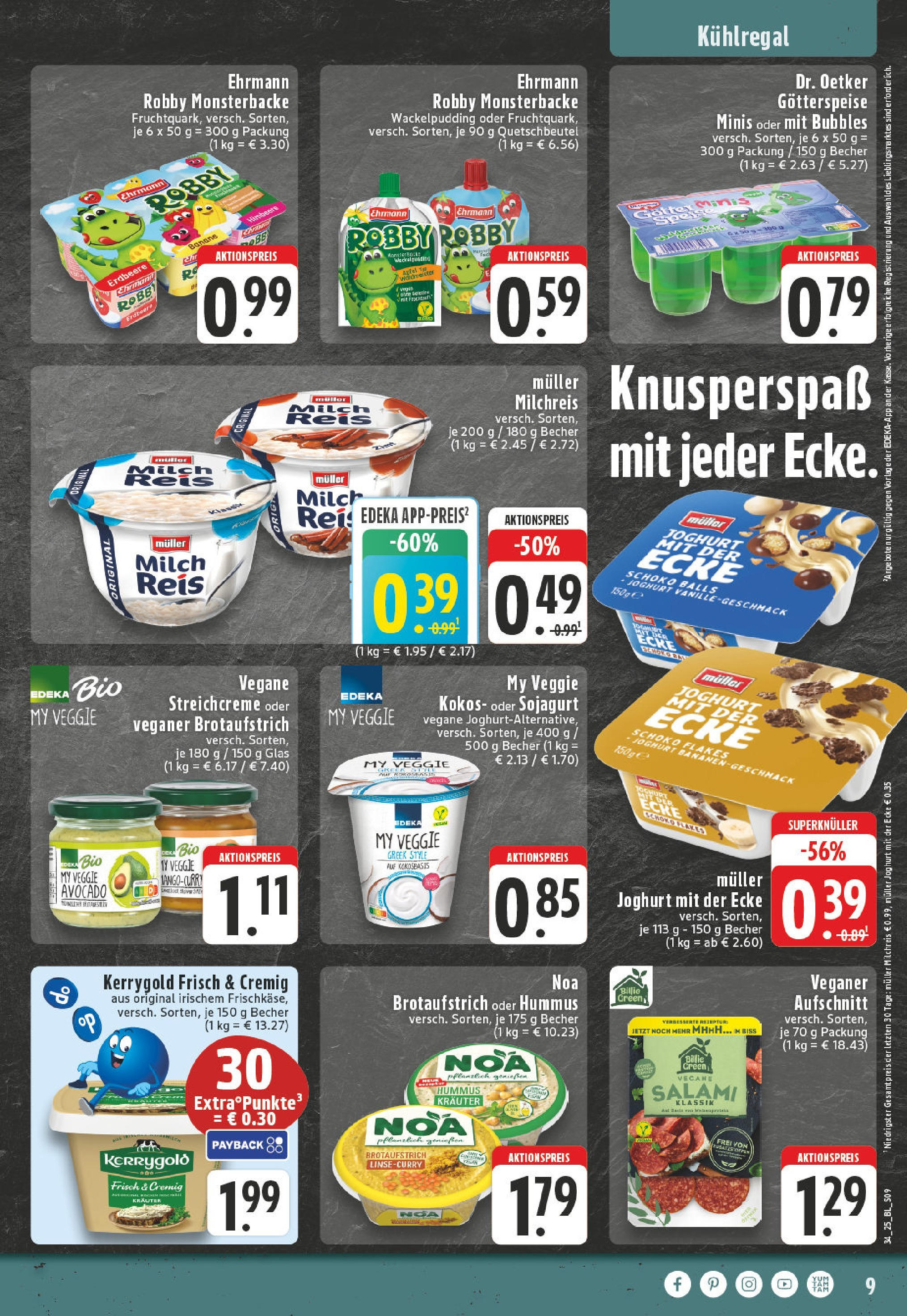 Edeka prospekt Bielefeld	 (ab 17.08.2025) » Angebote Online | Seite: 9 | Produkte: Joghurt, Avocado, Salami, Reis