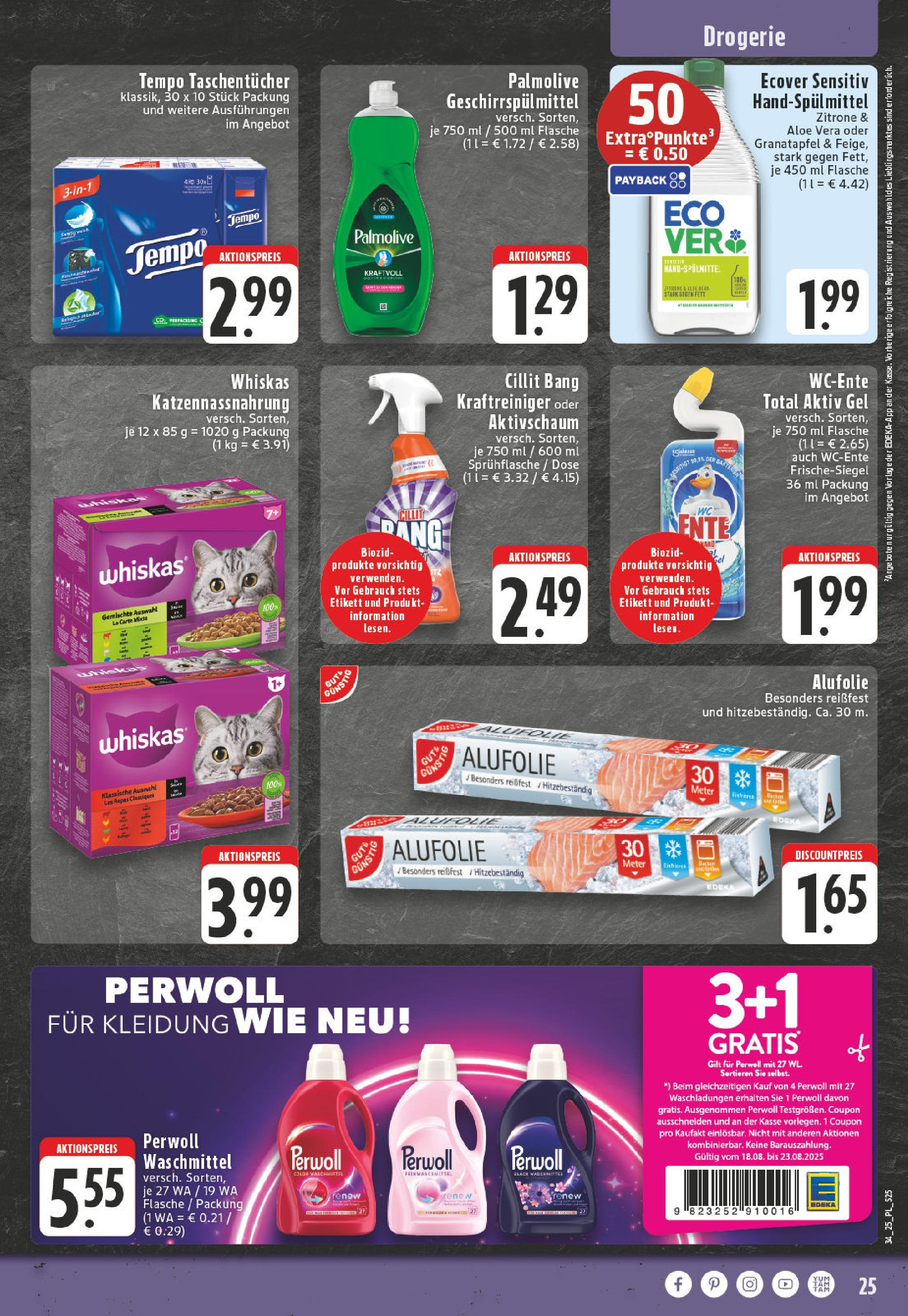Edeka prospekt Bornheim (ab 17.08.2025) » Angebote Online | Seite: 25 | Produkte: Sony, Zitrone, Ente, Whiskas Edeka prospekt Bornheim (ab 17.08.2025) » Angebote Online | Seite: 25 | Produkte: Sony, Zitrone, Ente, Whiskas