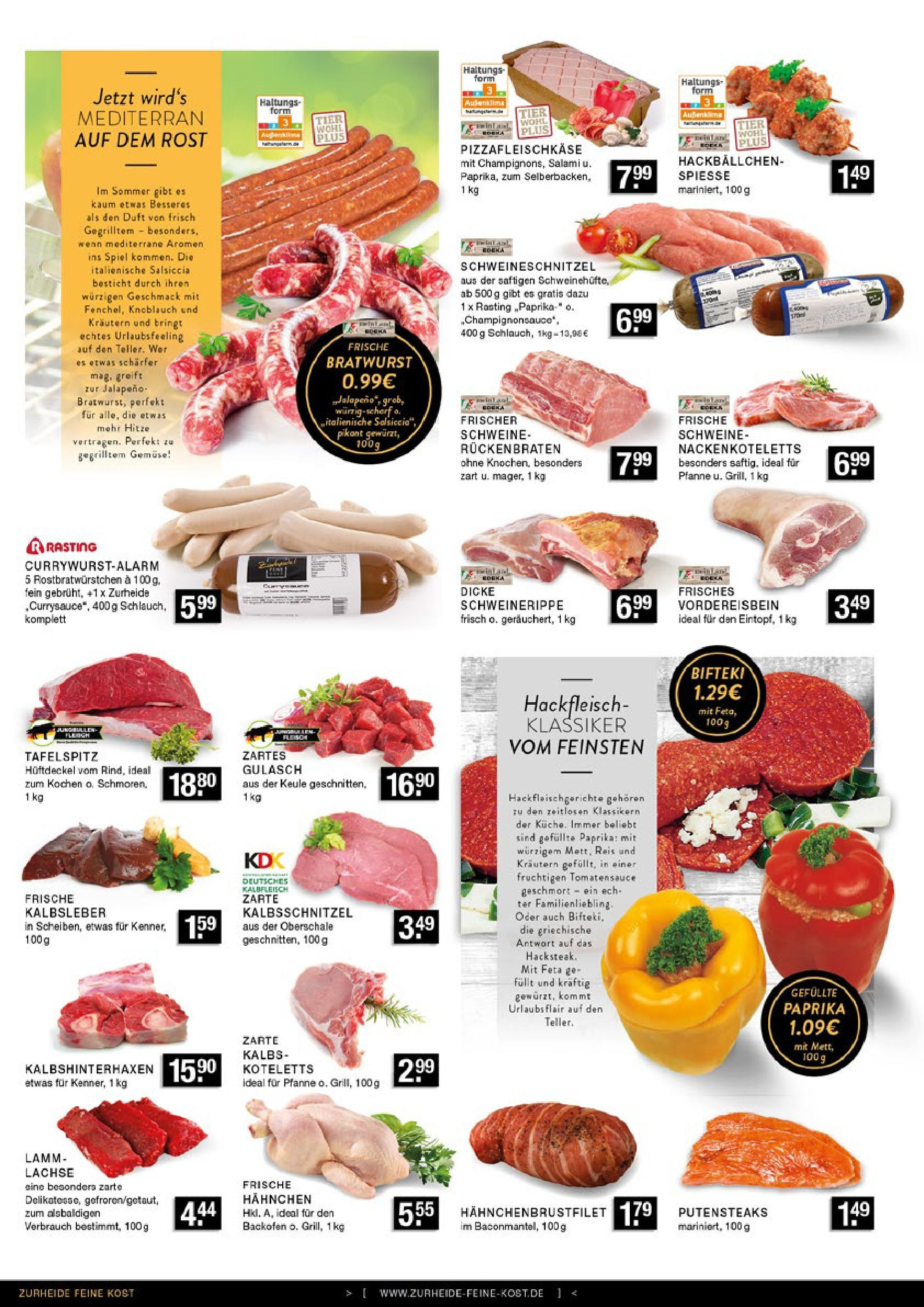 Edeka prospekt Bottrop	 (ab 17.08.2025) » Angebote Online | Seite: 2 | Produkte: Hahnchen, Bratwurst, Duft, Backofen