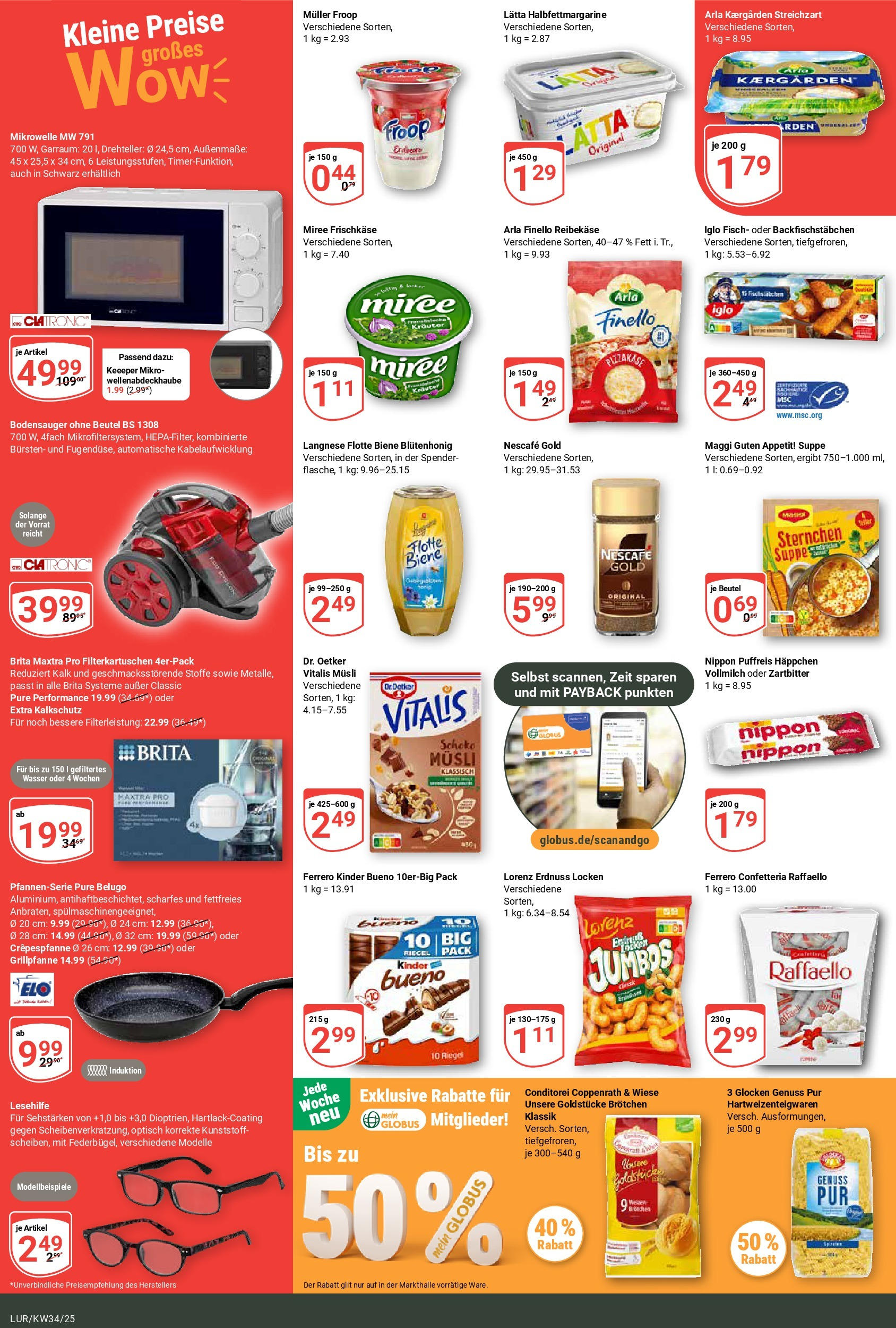 Globus prospekt Hamburg	 (ab 17.08.2025) » Angebote online | Seite: 2 | Produkte: Maggi, Iglo, Kinder bueno, Lätta