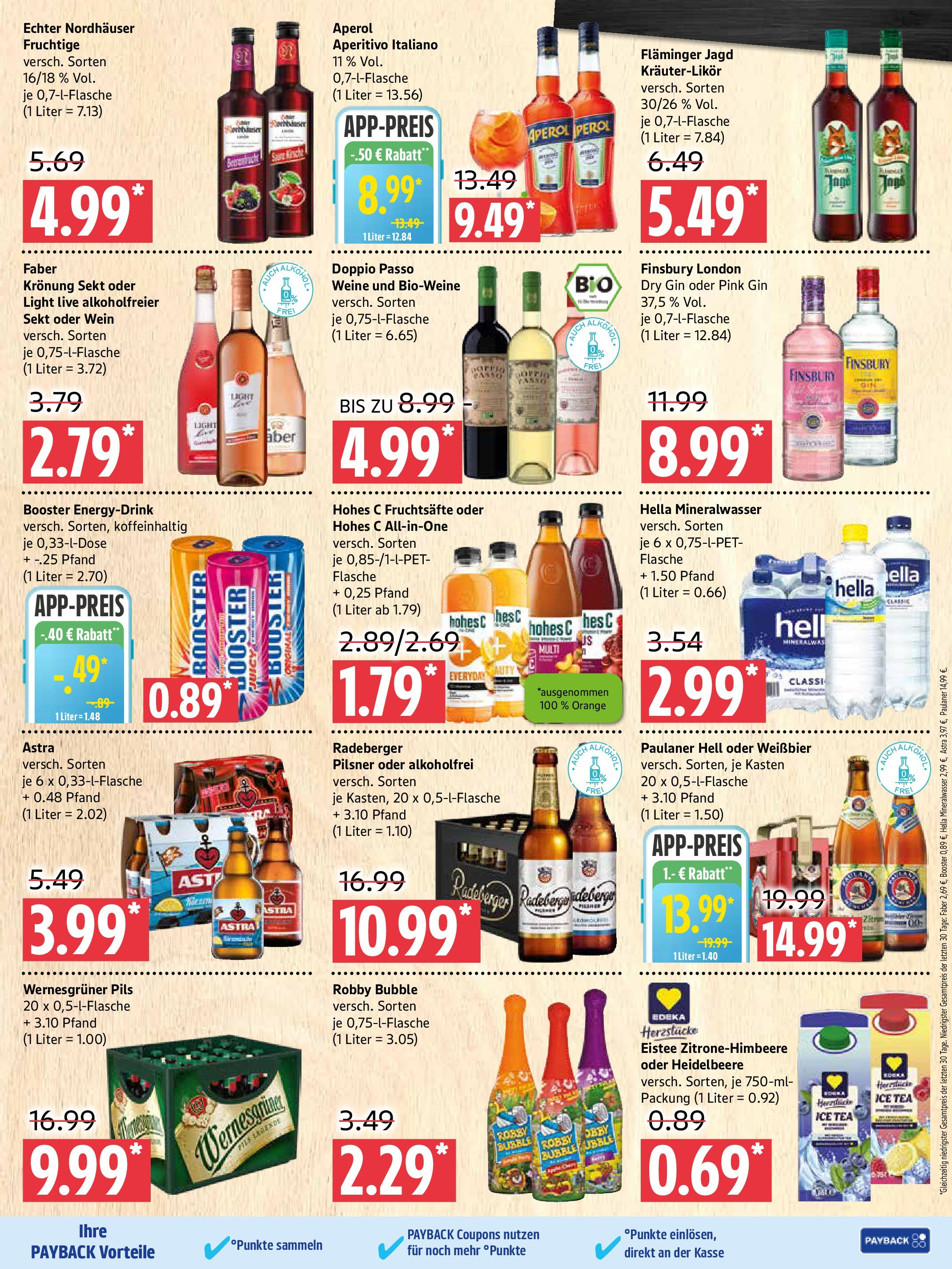 Marktkauf - Marktkauf: Wochenangebote (ab 17.08.2025) » Angebote online | Seite: 7 | Produkte: Sekt, Wernesgruner, Hohes c, Wein