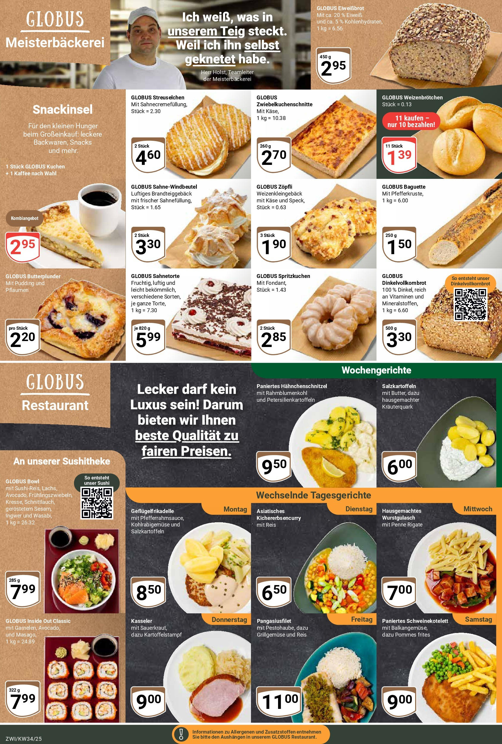 Globus prospekt Zwickau (ab 17.08.2025) » Angebote ab Montag | Seite: 8 | Produkte: Kaffee, Pommes frites, Pudding, Reis Globus prospekt Zwickau (ab 17.08.2025) » Angebote online | Seite: 8 | Produkte: Kaffee, Pommes frites, Pudding, Reis