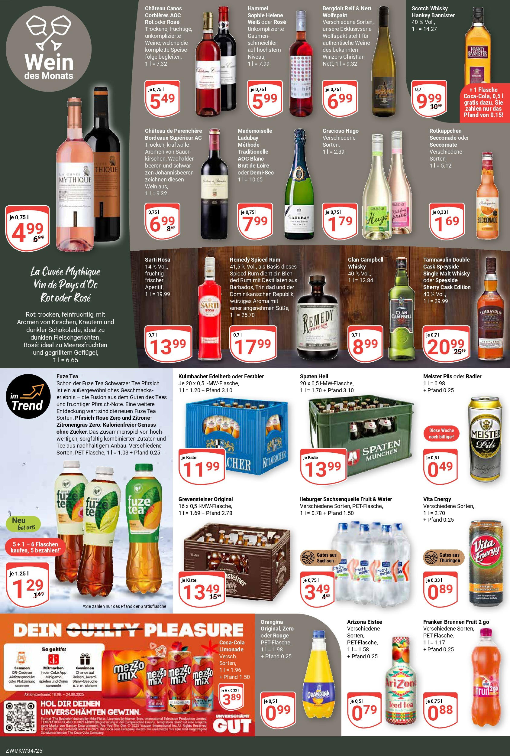 Globus prospekt Zwickau (ab 17.08.2025) » Angebote ab Montag | Seite: 15 | Produkte: Mezzo mix, Pils, Radler, Pfirsich Globus prospekt Zwickau (ab 17.08.2025) » Angebote online | Seite: 15 | Produkte: Mezzo mix, Pils, Radler, Pfirsich