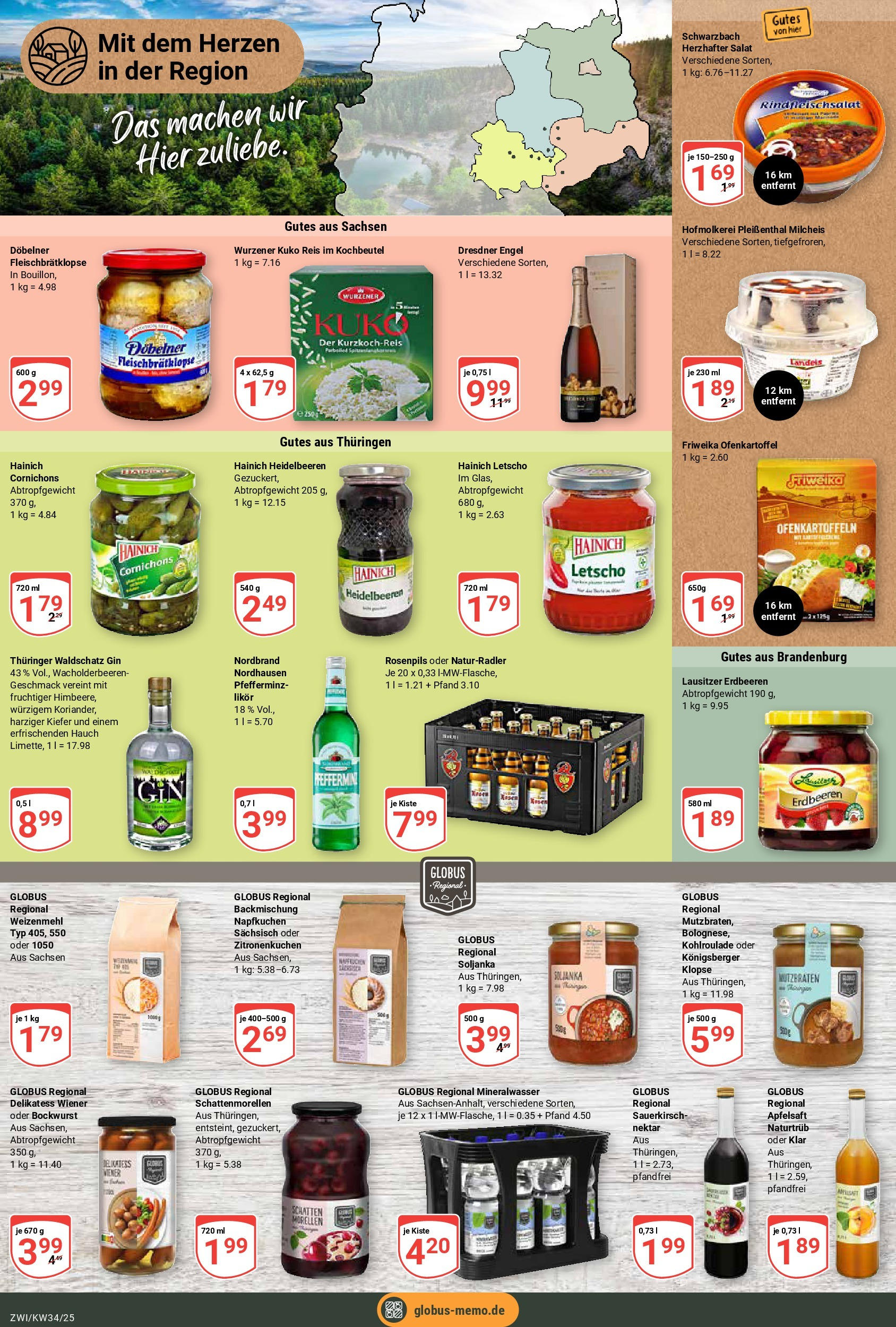 Globus prospekt Zwickau (ab 17.08.2025) » Angebote ab Montag | Seite: 18 | Produkte: Apfelsaft, Mineralwasser, Reis, Erdbeeren Globus prospekt Zwickau (ab 17.08.2025) » Angebote online | Seite: 18 | Produkte: Apfelsaft, Mineralwasser, Reis, Erdbeeren