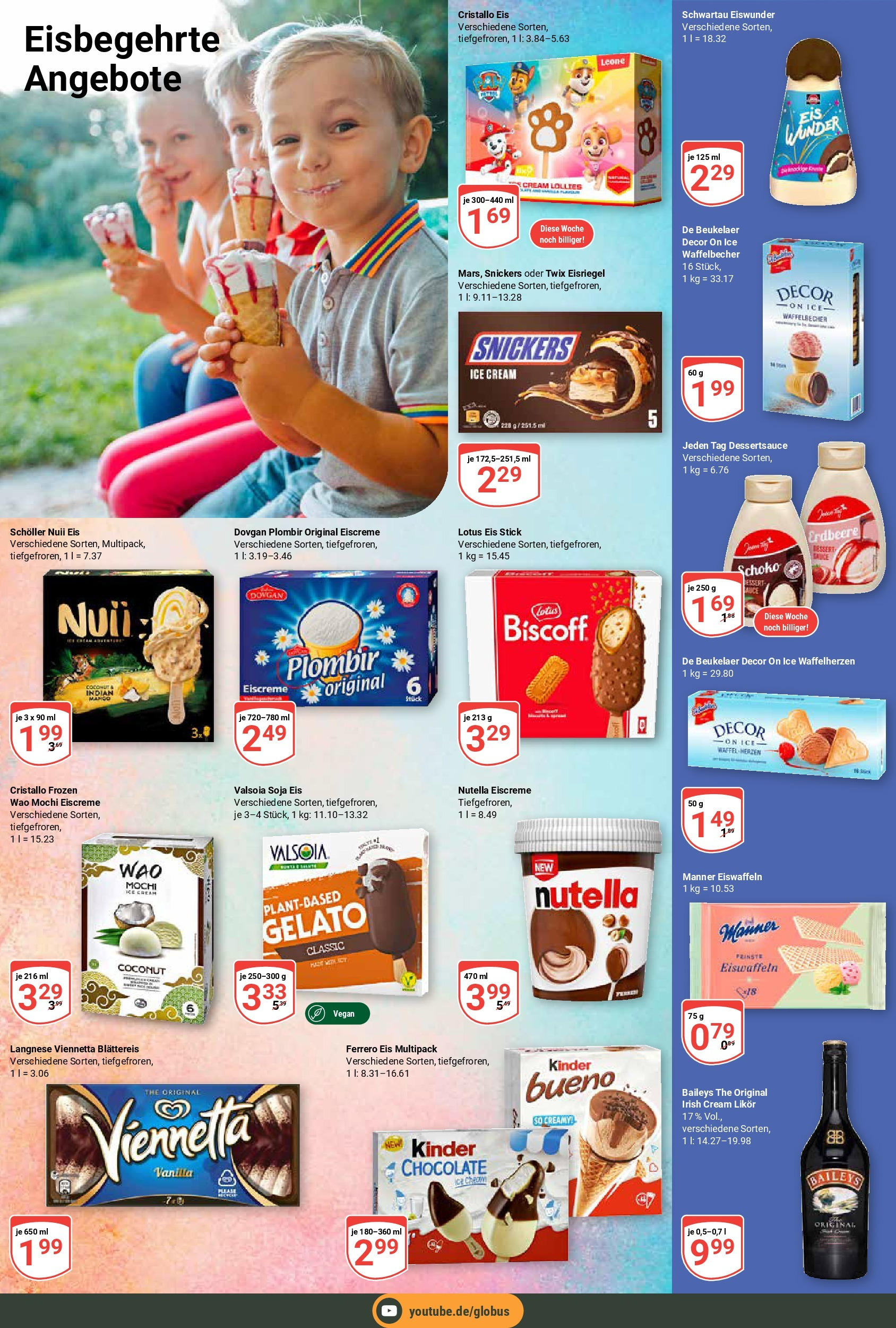 Globus prospekt Forchheim	 (ab 17.08.2025) » Angebote online | Seite: 11 | Produkte: Snickers, Nutella, Mango, Mochi