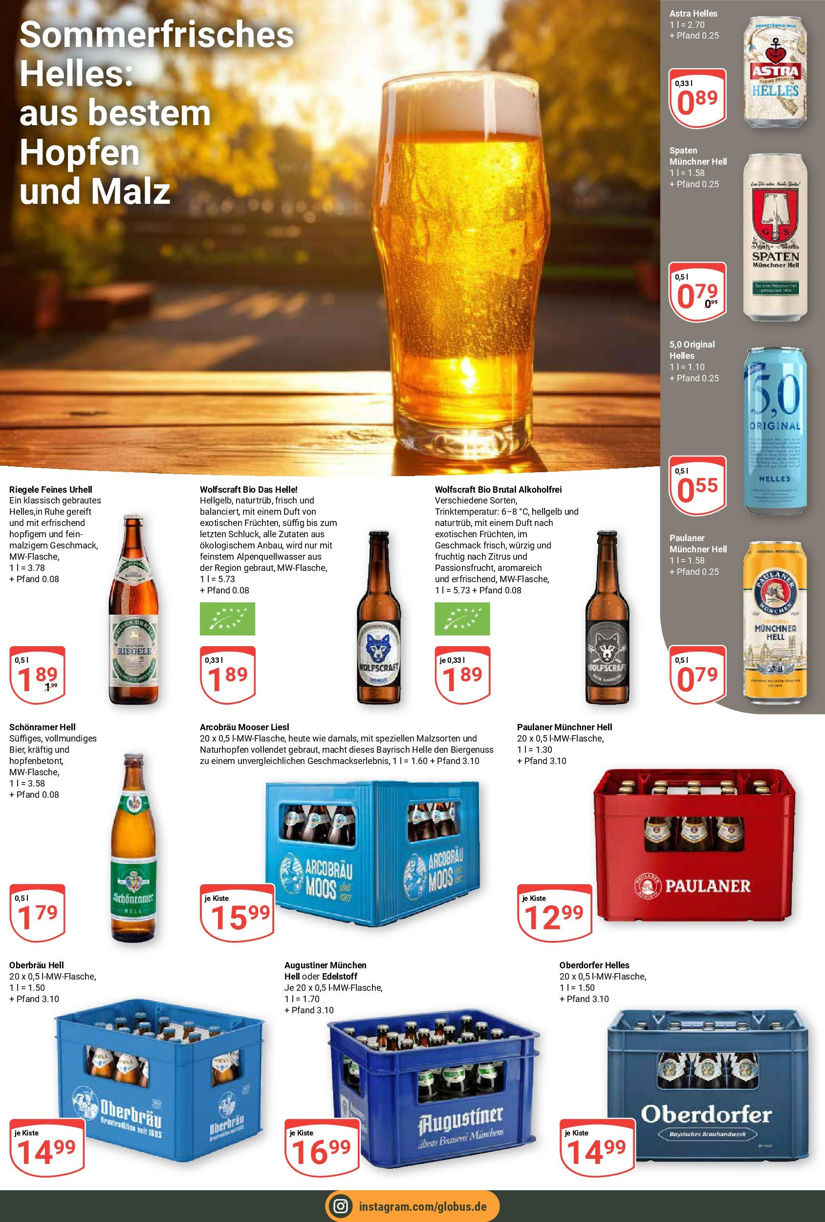 Globus prospekt Freilassing	 (ab 17.08.2025) » Angebote online | Seite: 15 | Produkte: Duft, Astra, Paulaner