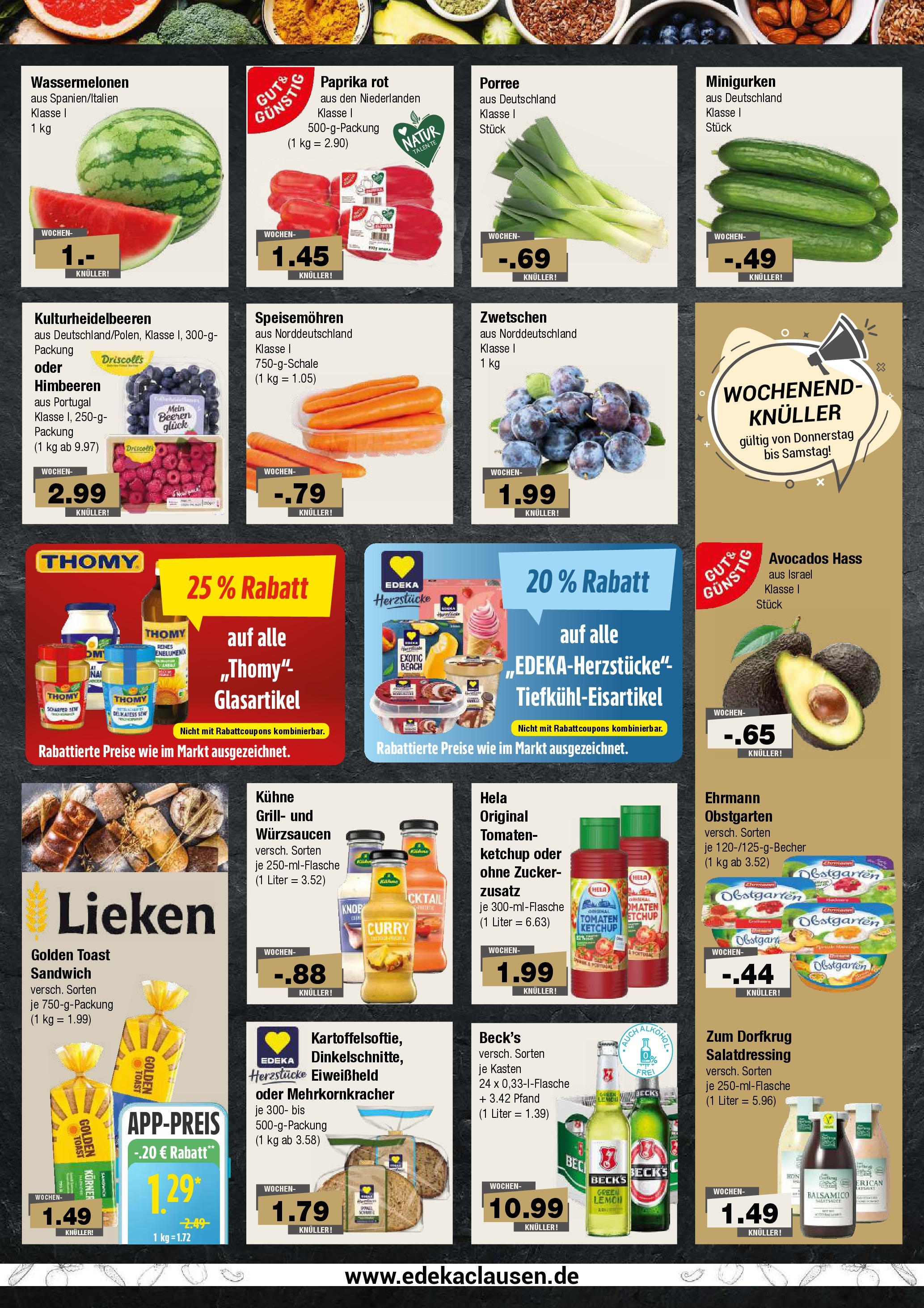 Edeka prospekt Hamburg	 (ab 17.08.2025) » Angebote Online | Seite: 2 | Produkte: Grill, Dressing, Avocado, Ketchup