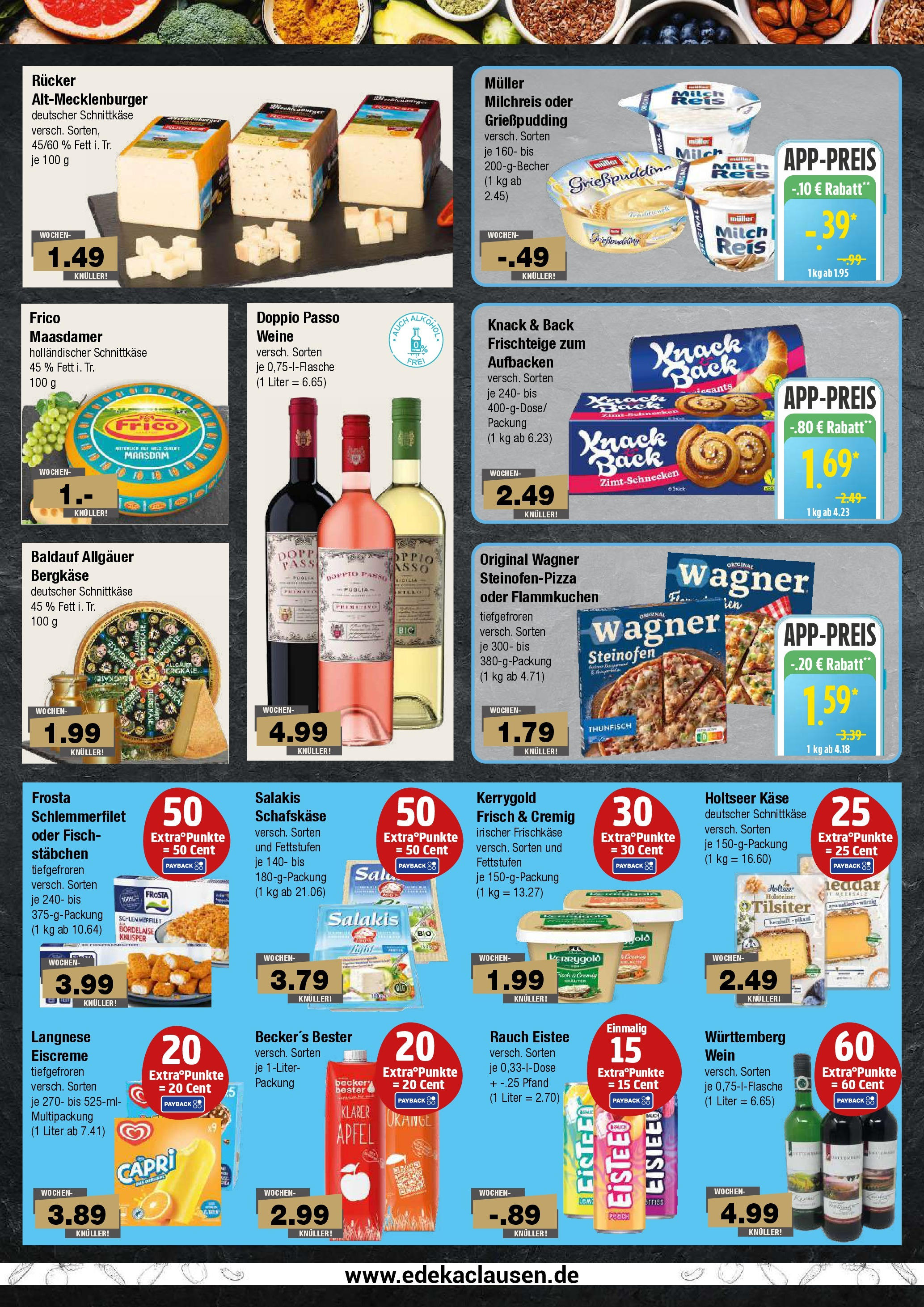 Edeka prospekt Hamburg	 (ab 17.08.2025) » Angebote Online | Seite: 4 | Produkte: Langnese, Käse, Eiscreme, Reis